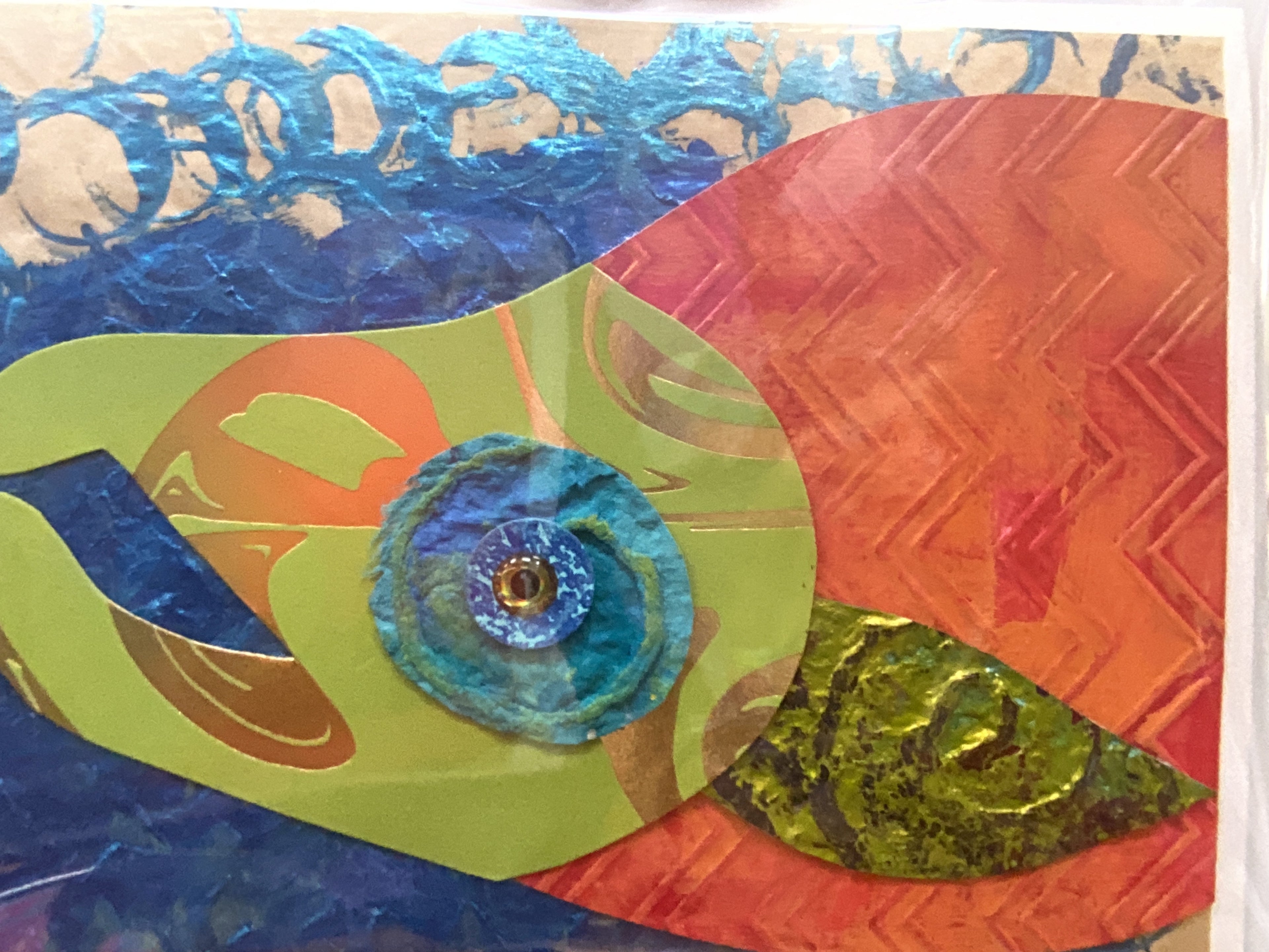 Note Card - Original Collage Art