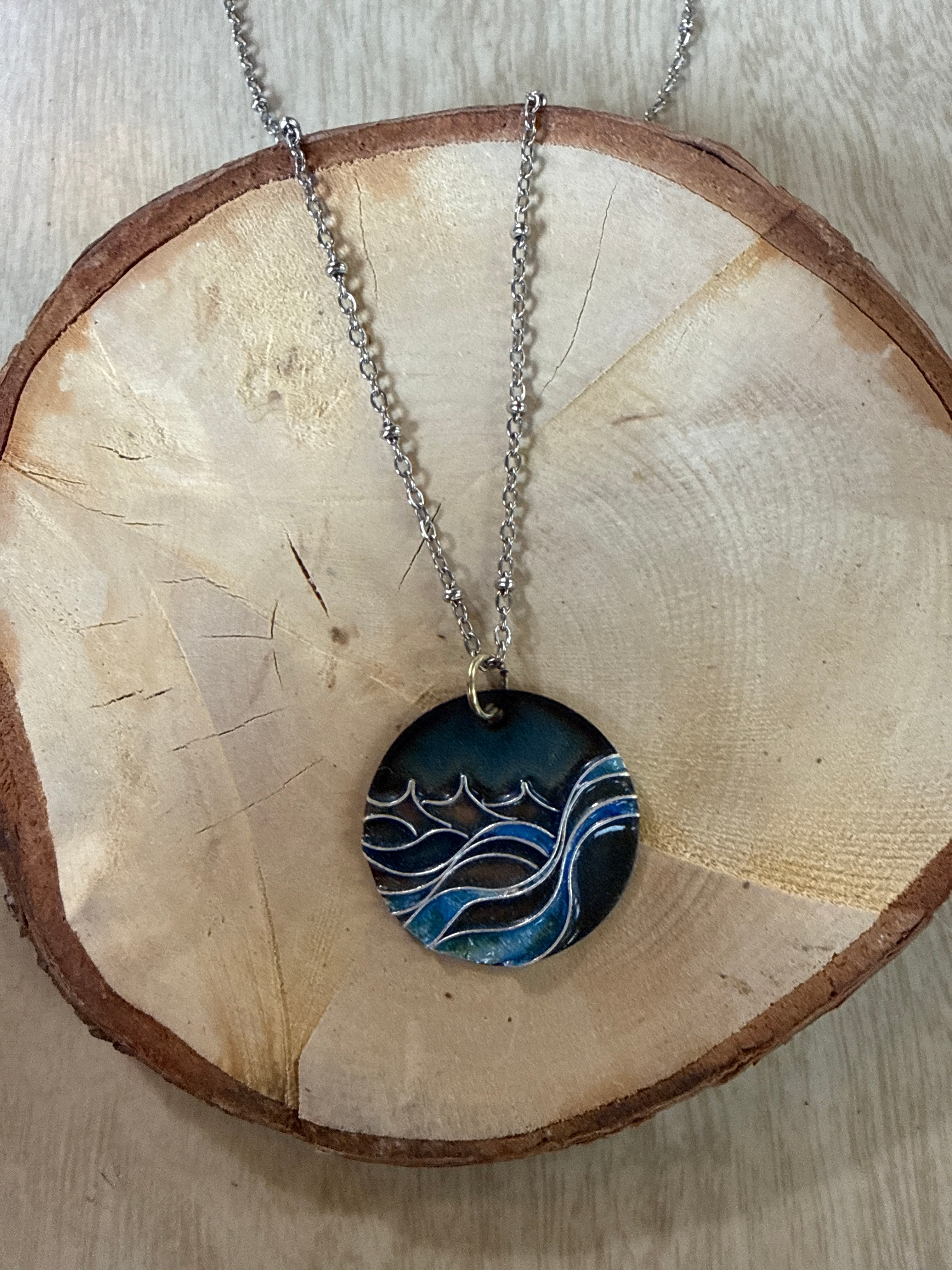 Necklace: Saltwater Pendant #110