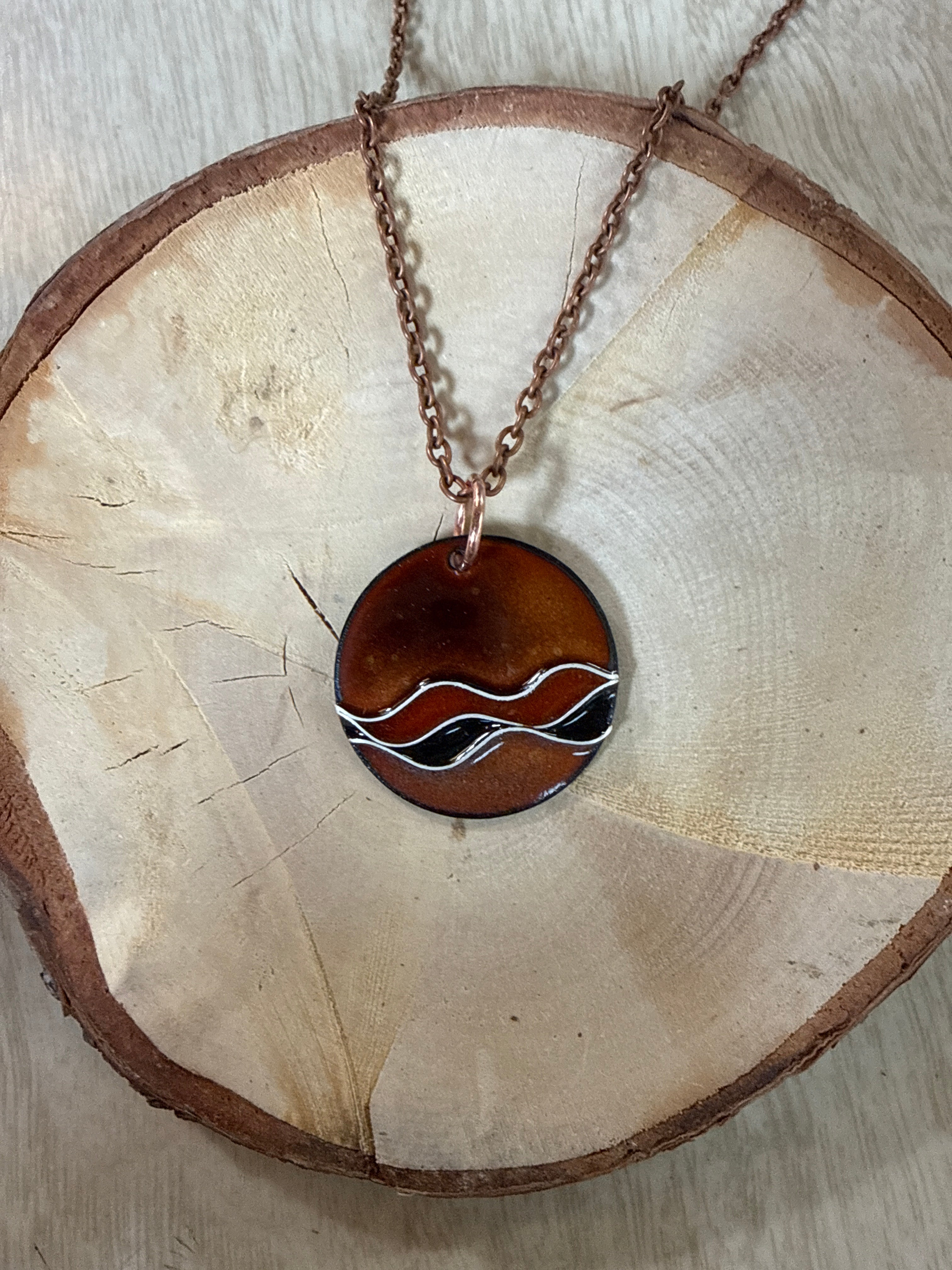 Necklace: Saltwater Pendant #110