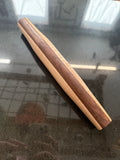 Wavy Maple and Walnut a rolling Pin