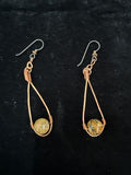 #D Yellow Jasper Earrings