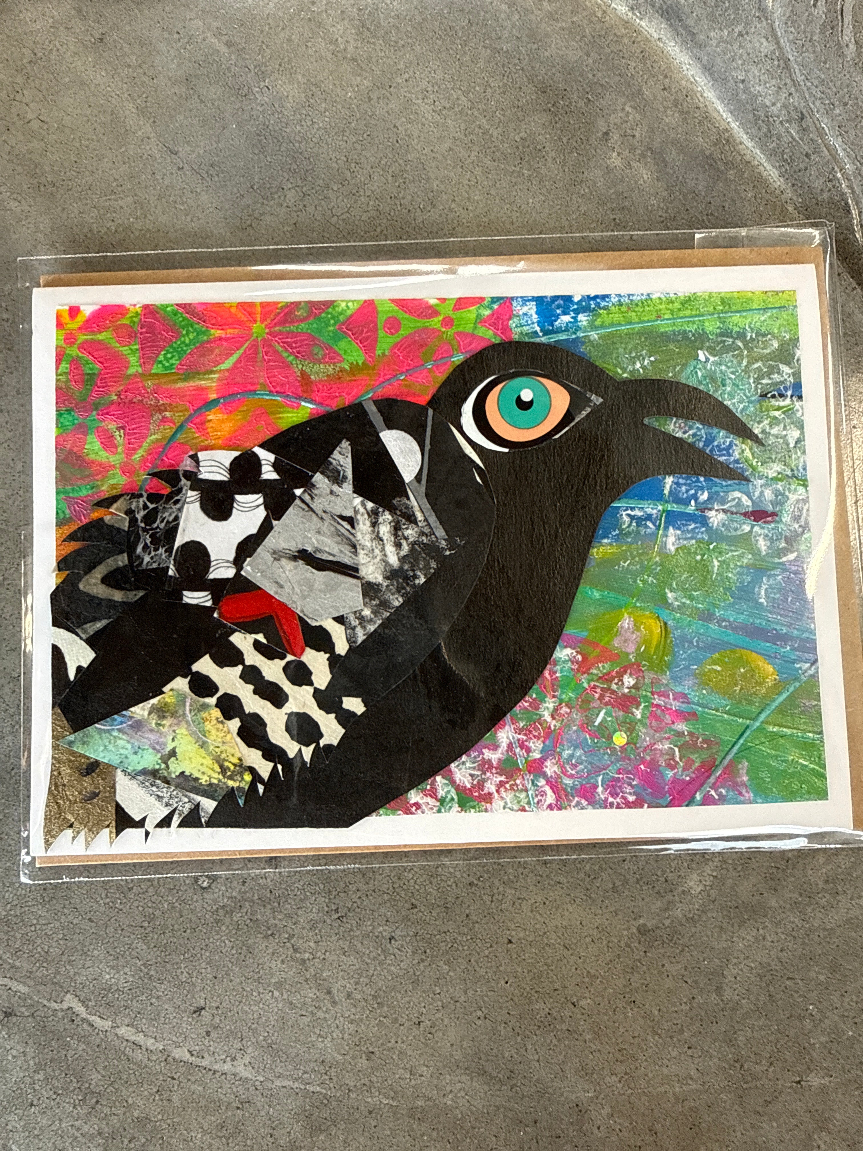 Note Card - Original Collage Art