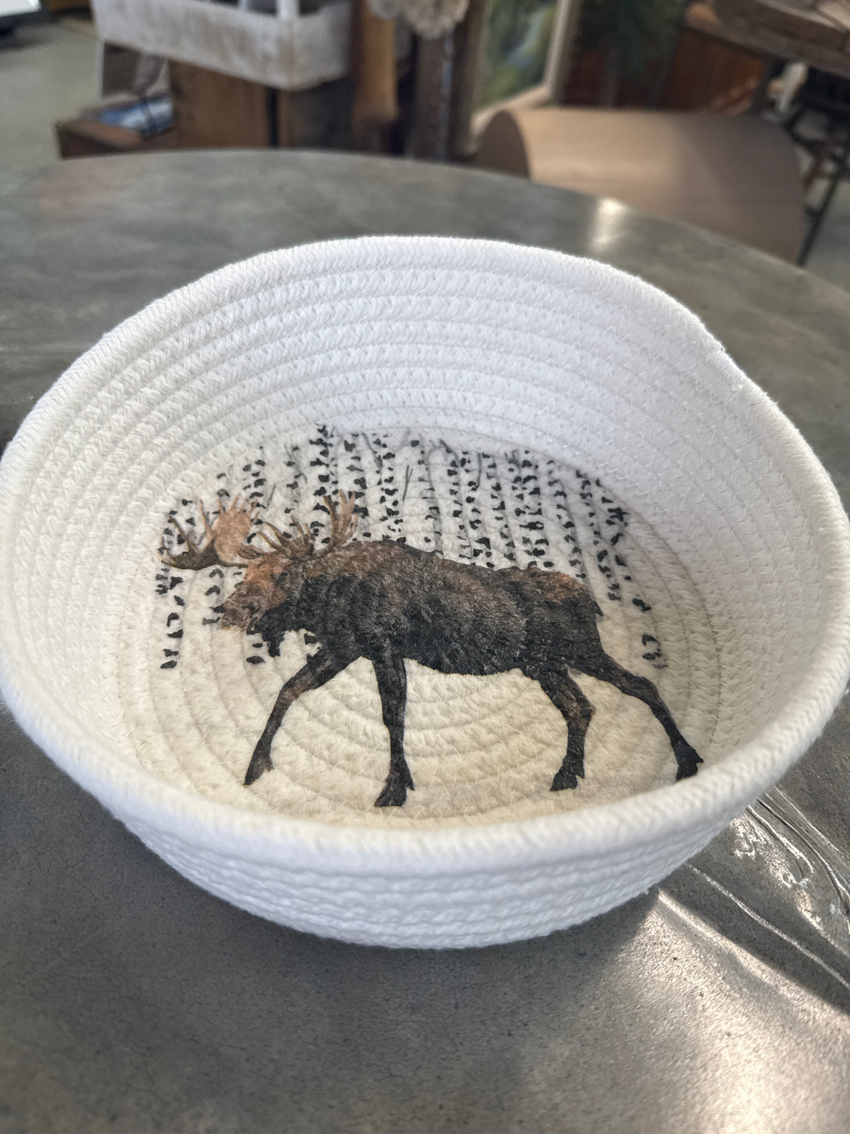 corded deco baskets medium