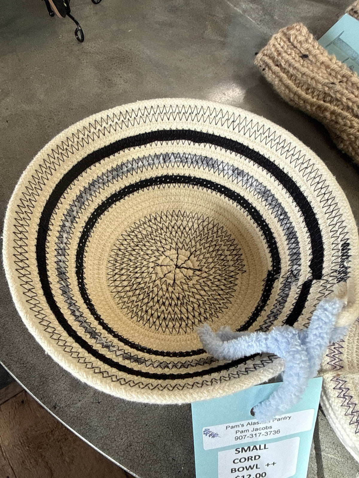 Small Cord Bowl ++