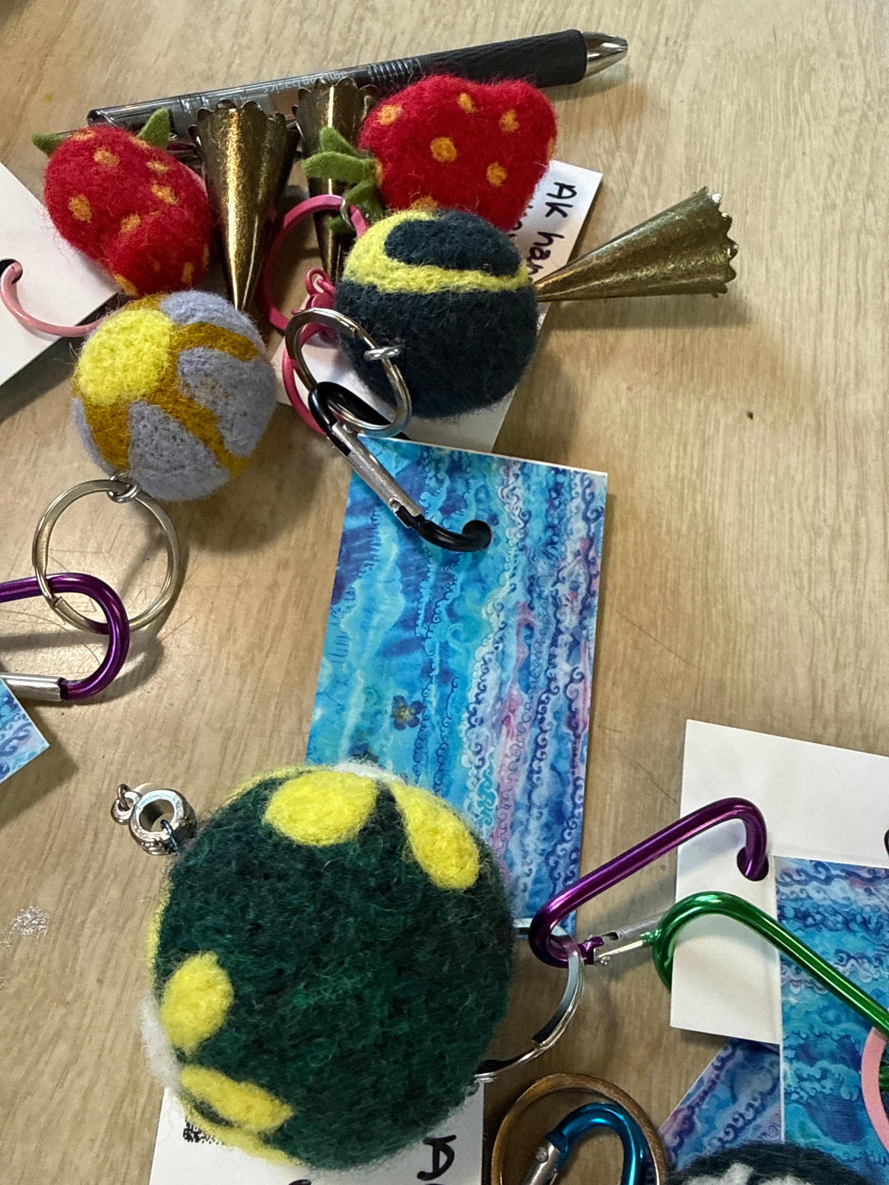 Felted Dangles