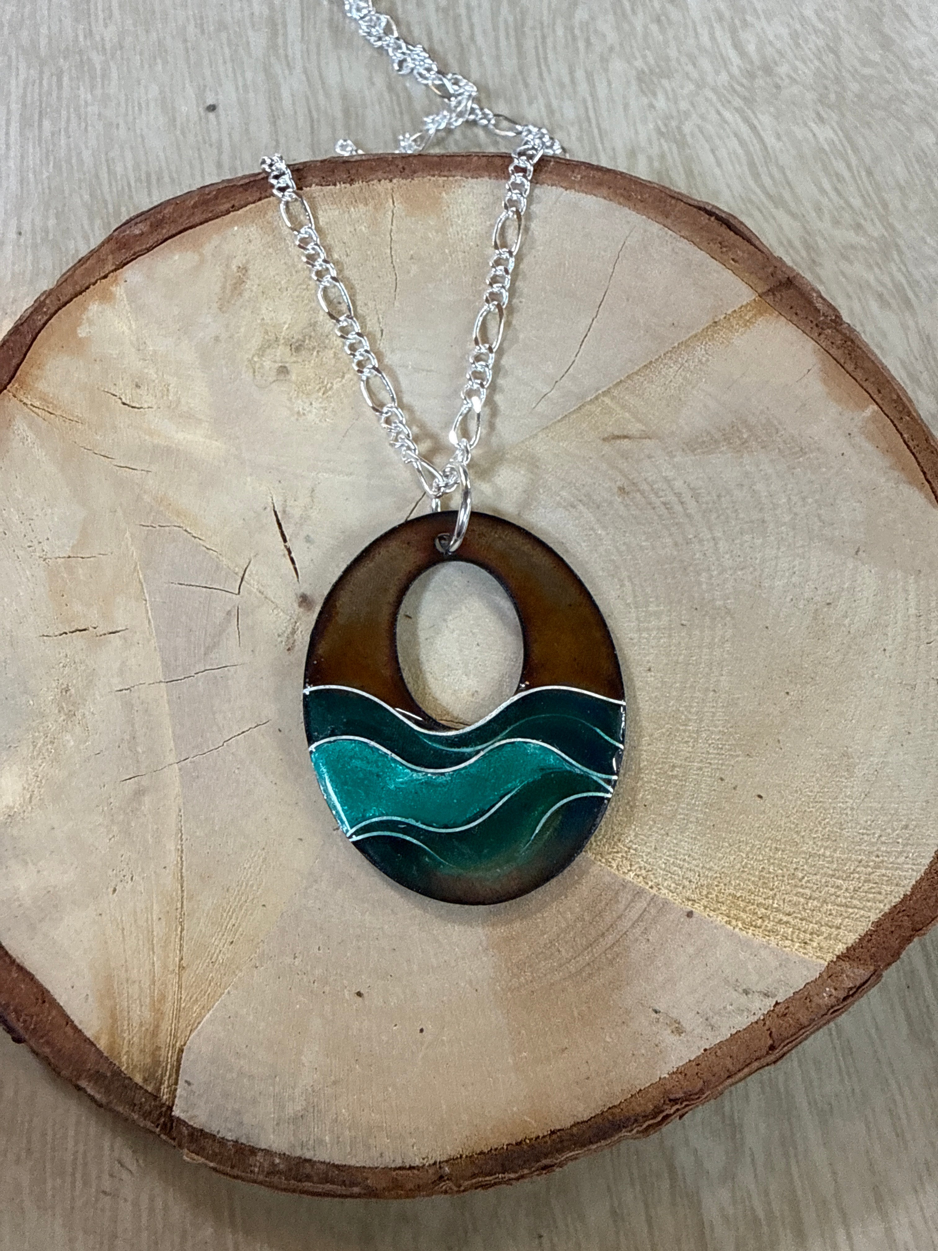 Necklace: Saltwater Pendant #110