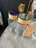 #311 Glass Fused Salt and Pepper Shaker