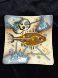 #226 Halibut glass dish