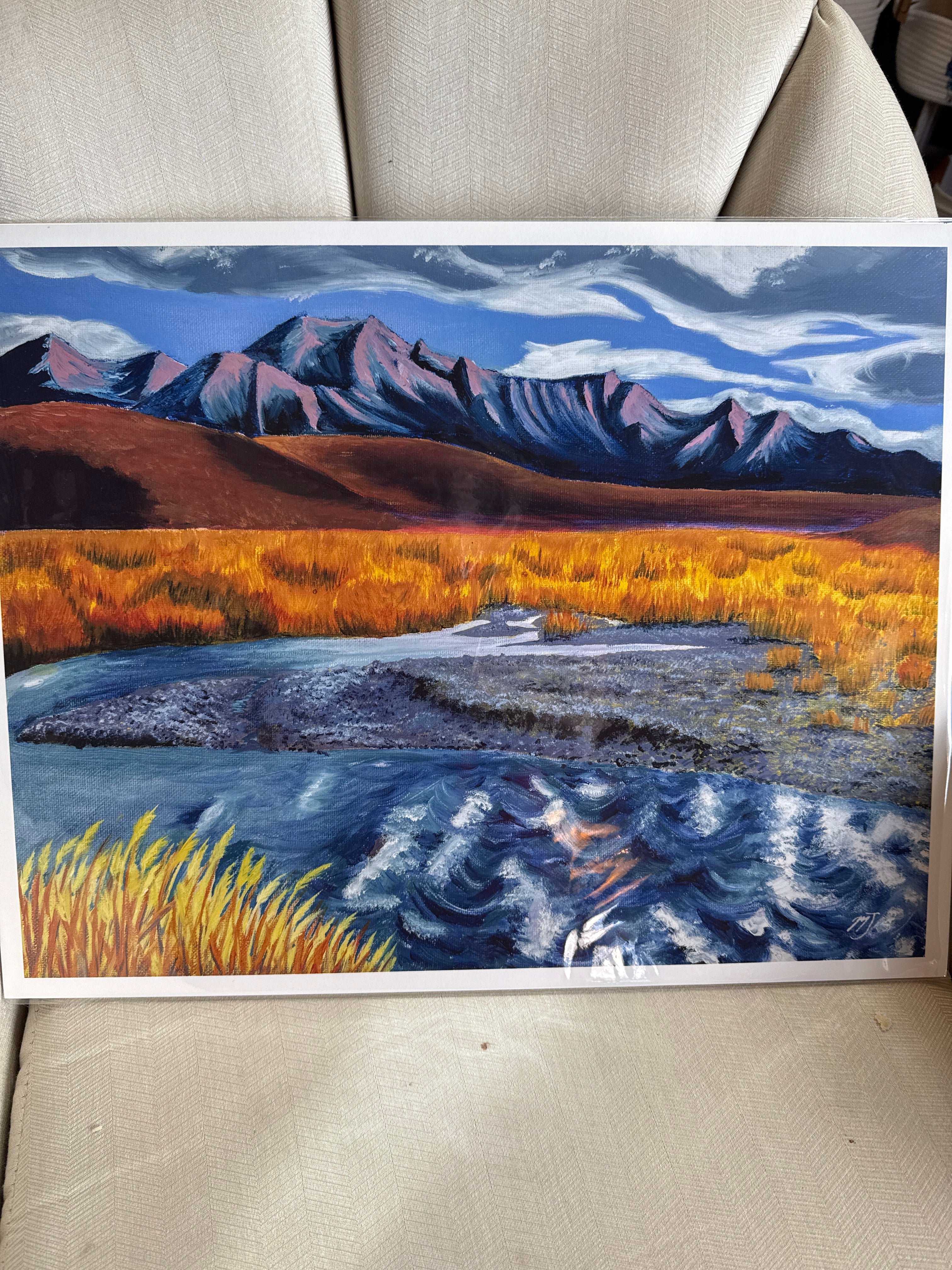 Campsite Print