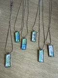 Map Necklace Small