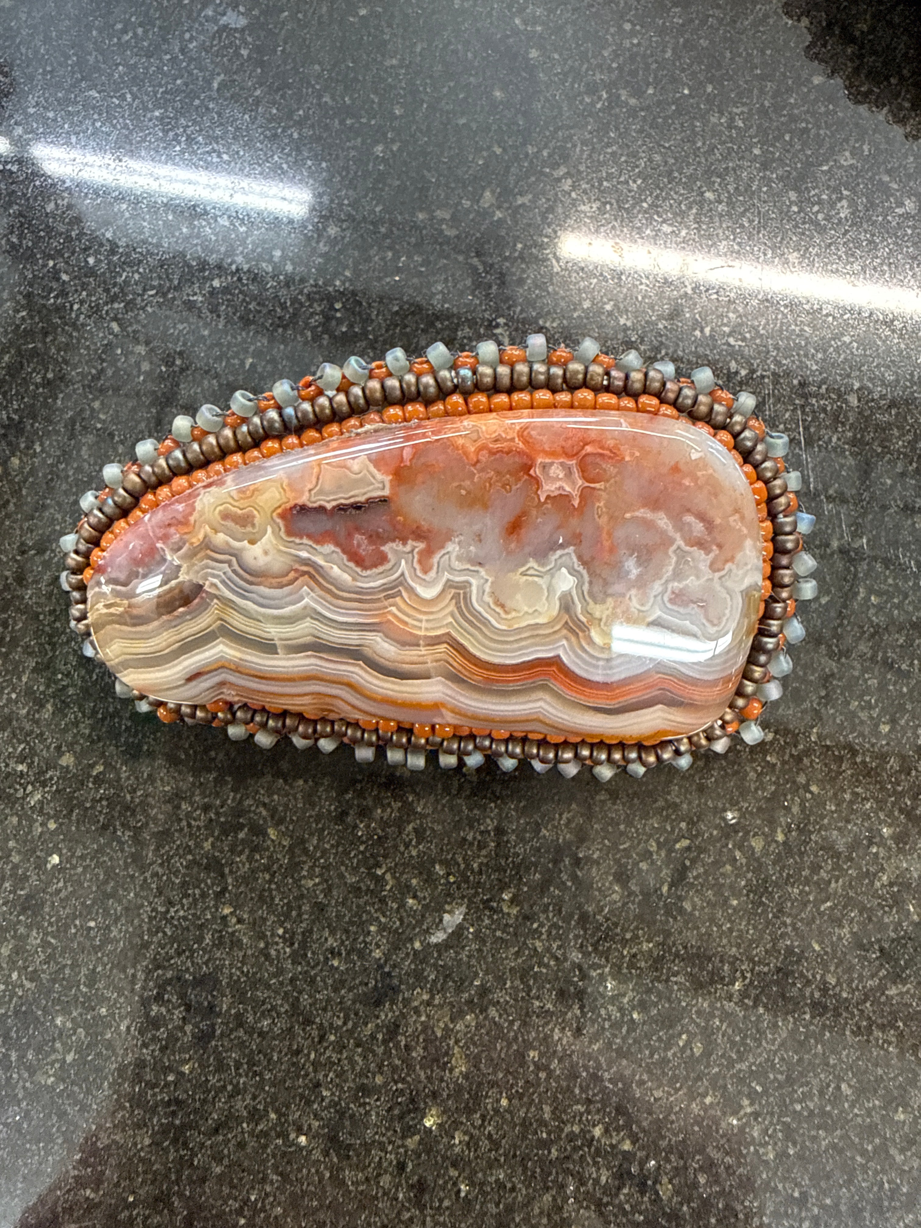 Hand Beaded Pins