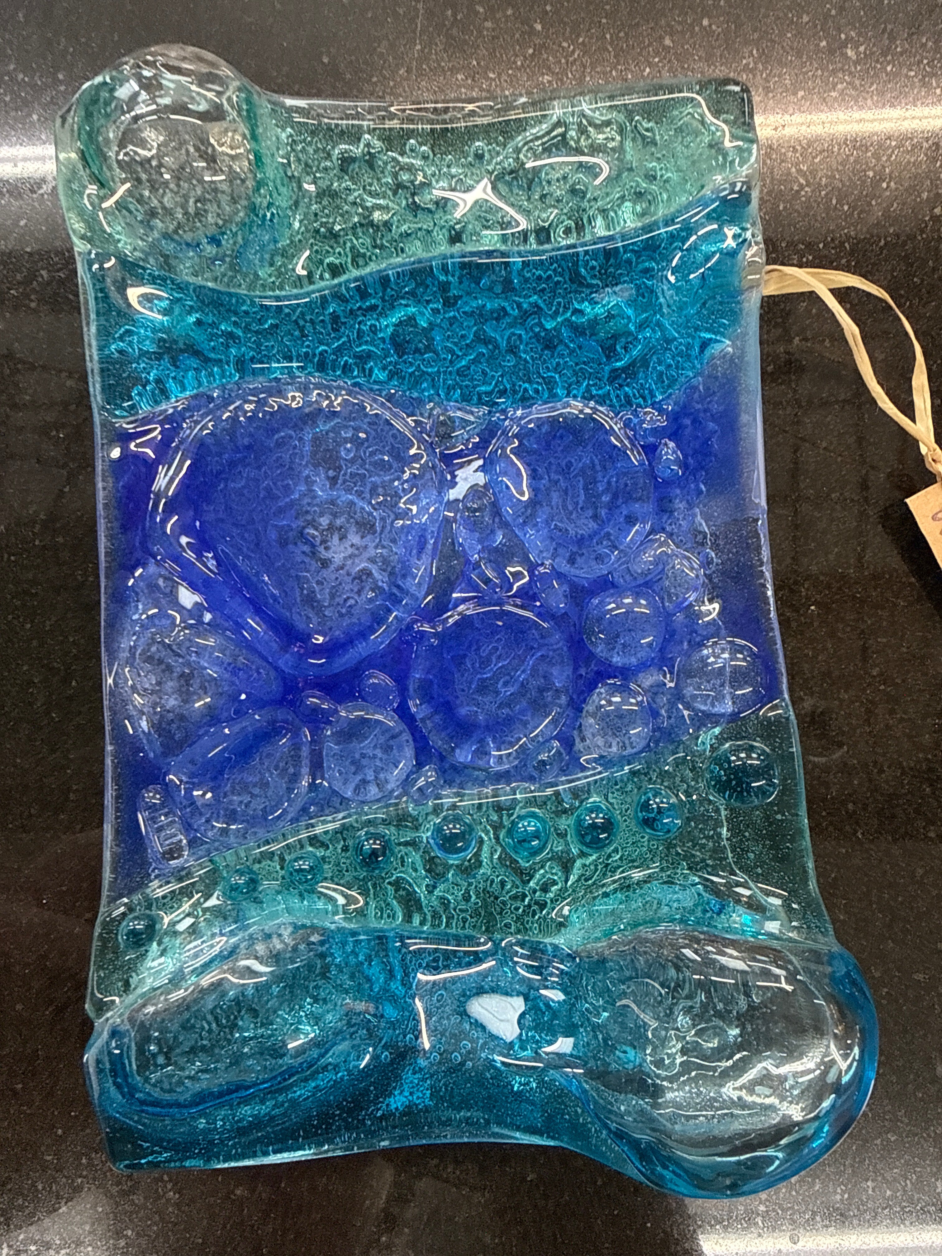 #337 boiled glass dish