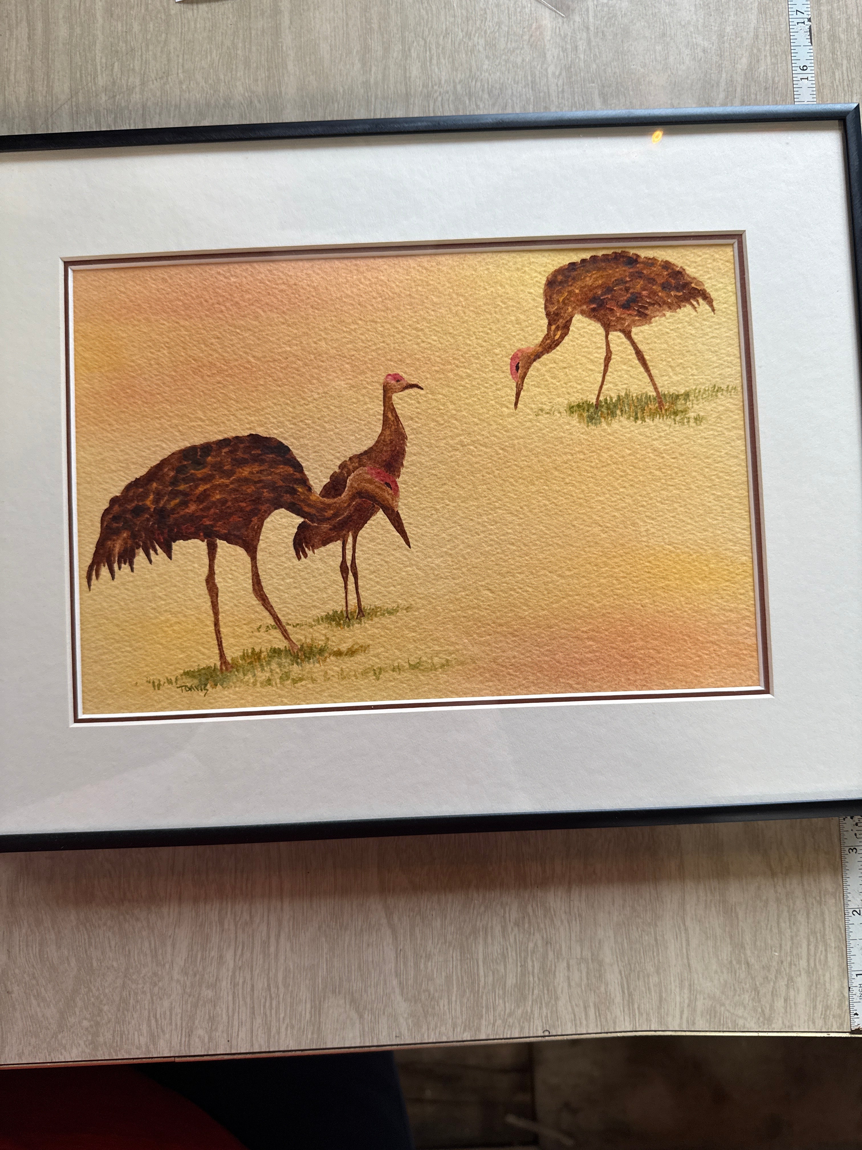 Sandhill Cranes - Original Art