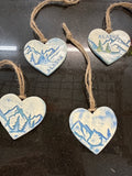 Pottery Ornament Hearts (Copy)