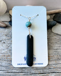 #1251 Kenai Peninsula Rock Necklace with Jasper Bead