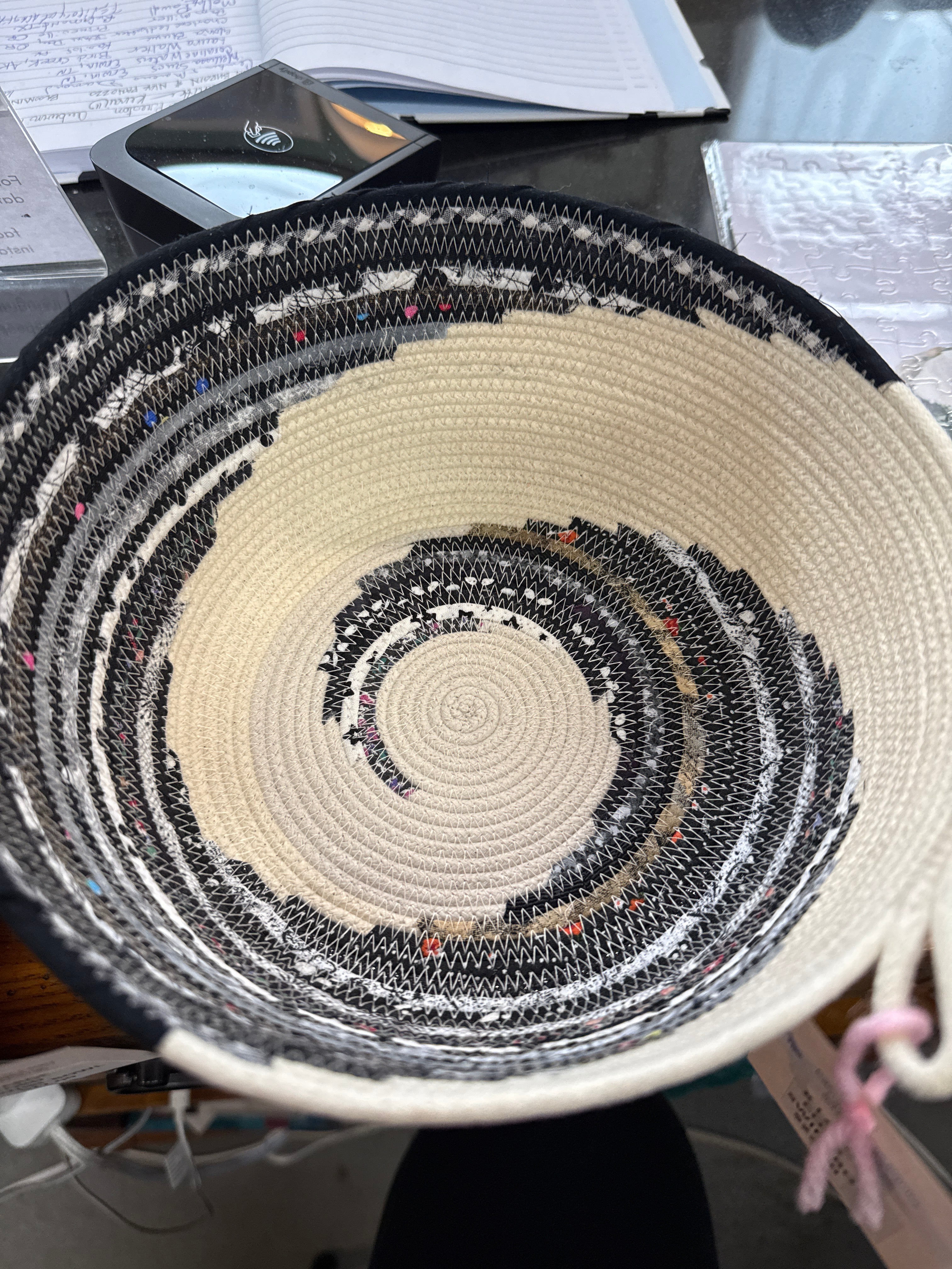 X large swirl bowl