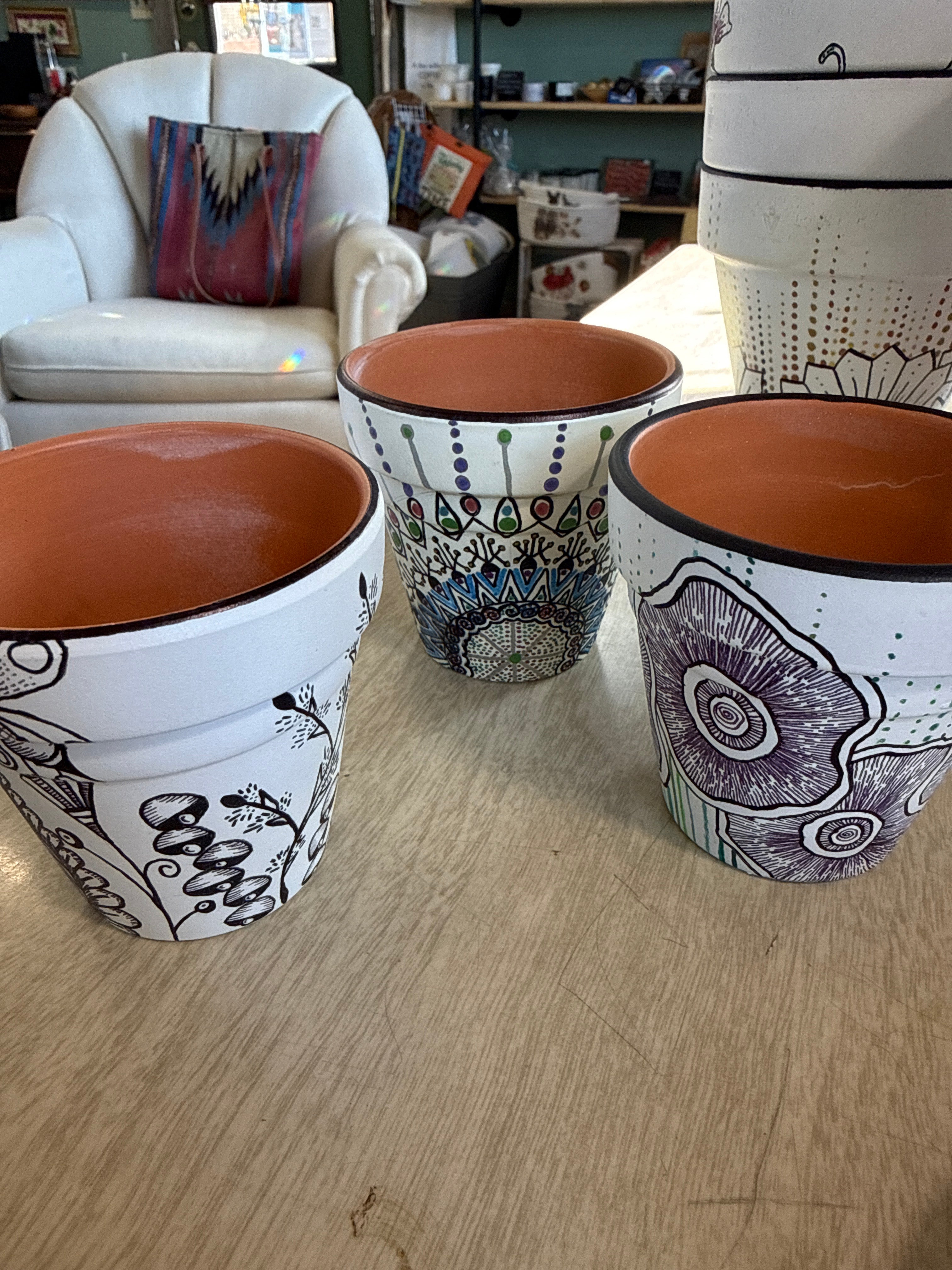 Painted Pots