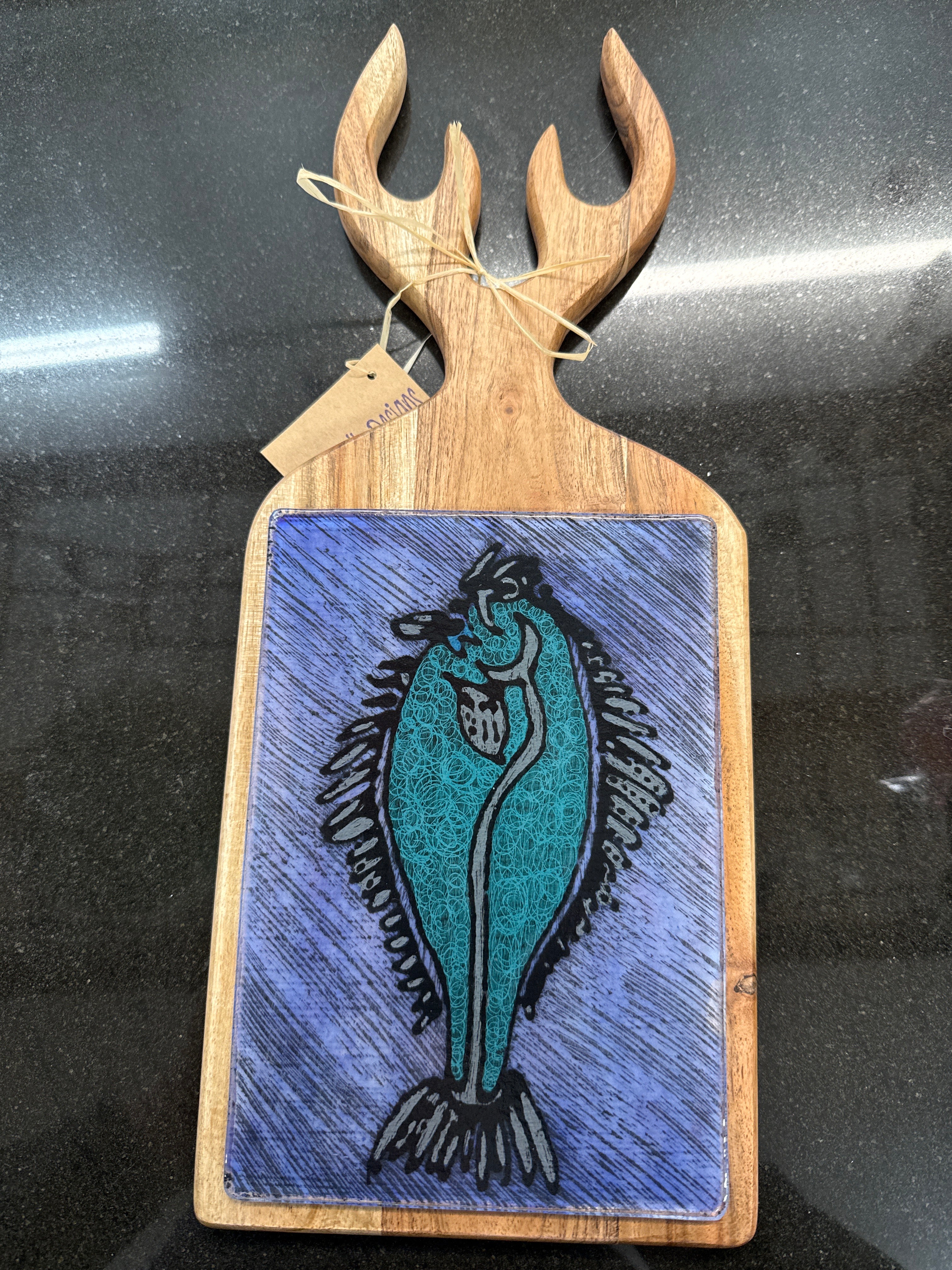 #304 Halibut Charcuterie Board