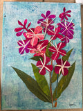 Fireweed Canvas 9”x12”