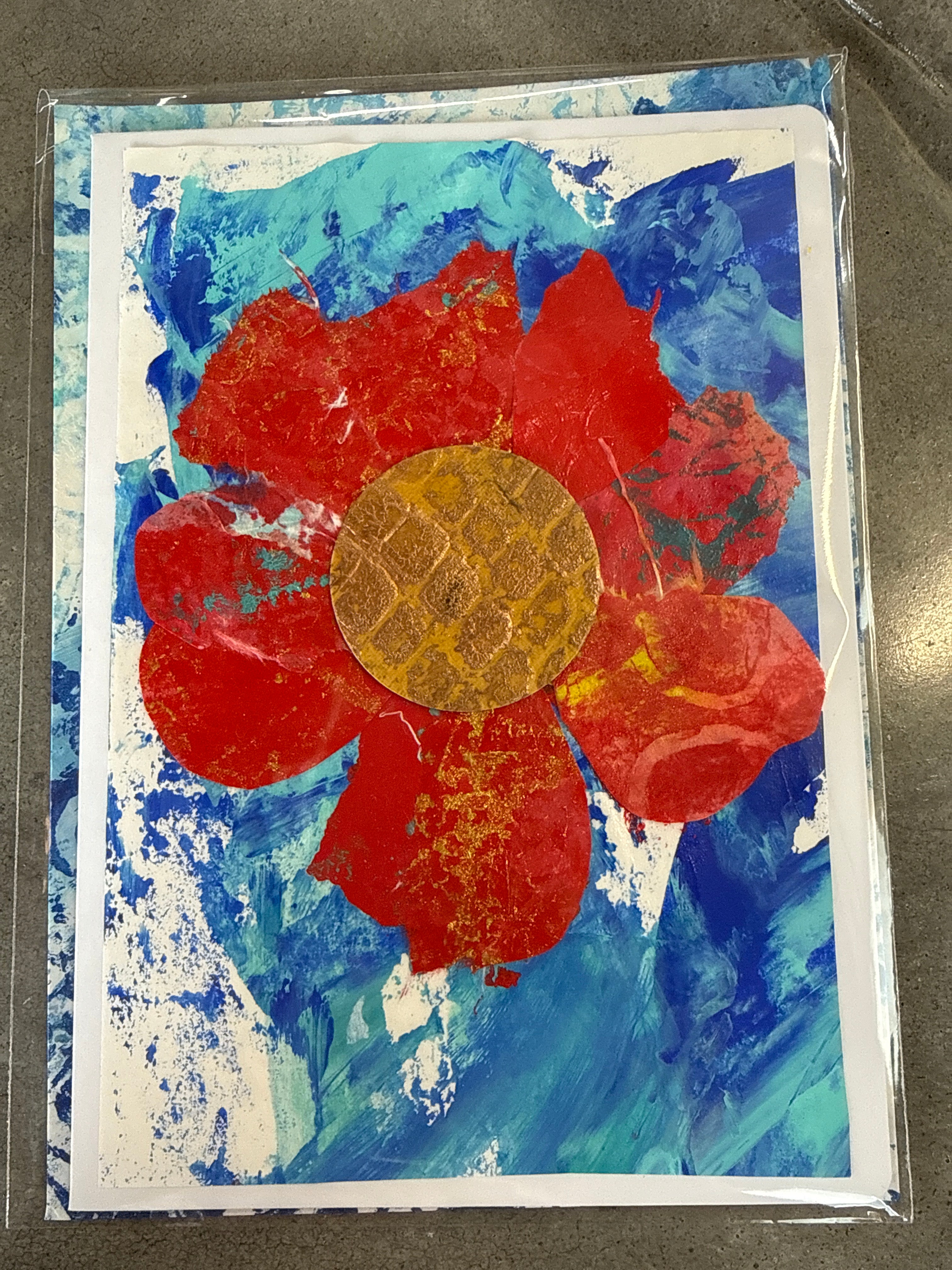 Note Card - Original Collage Art