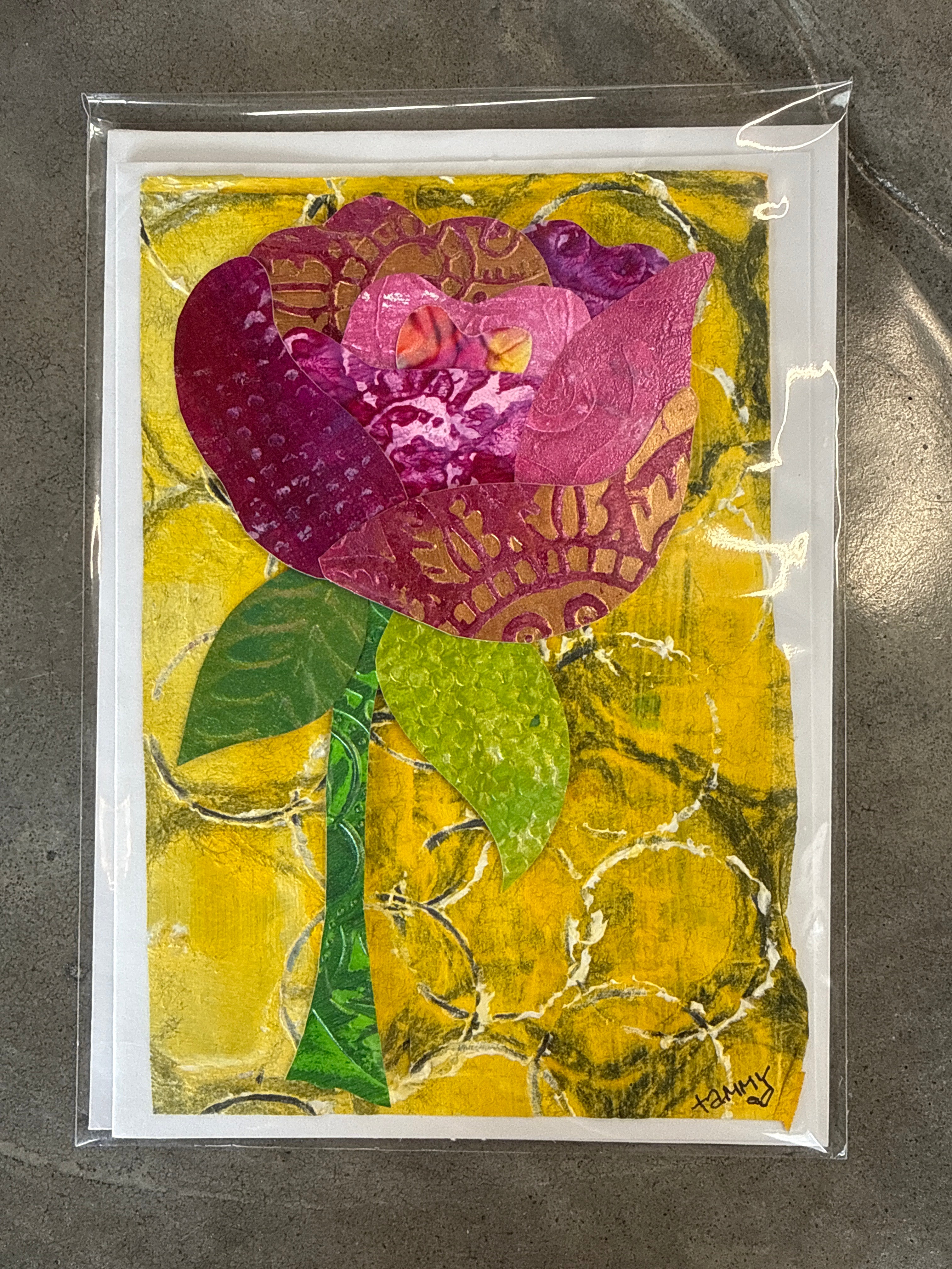 Note Card - Original Collage Art