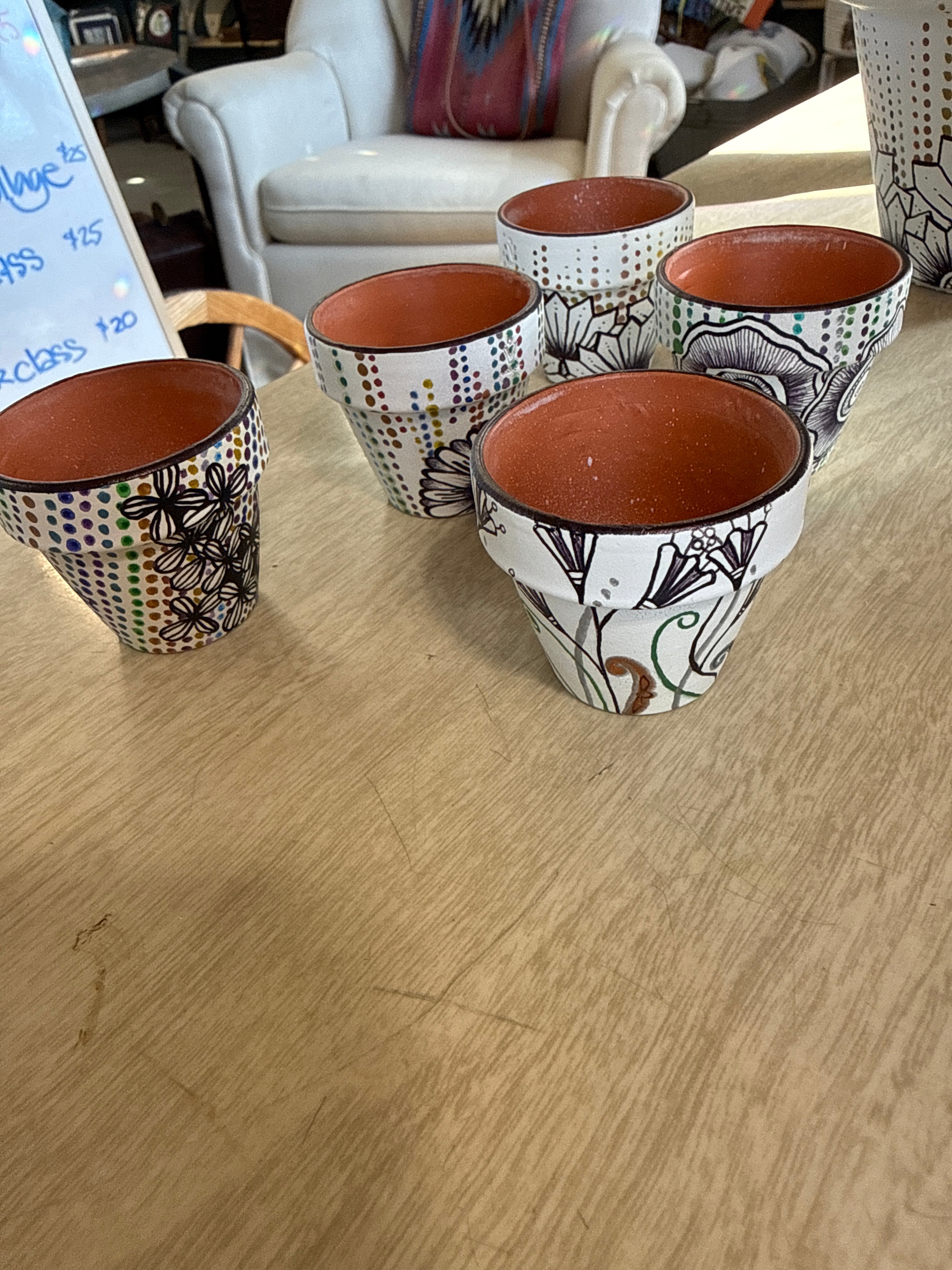 Painted Pots