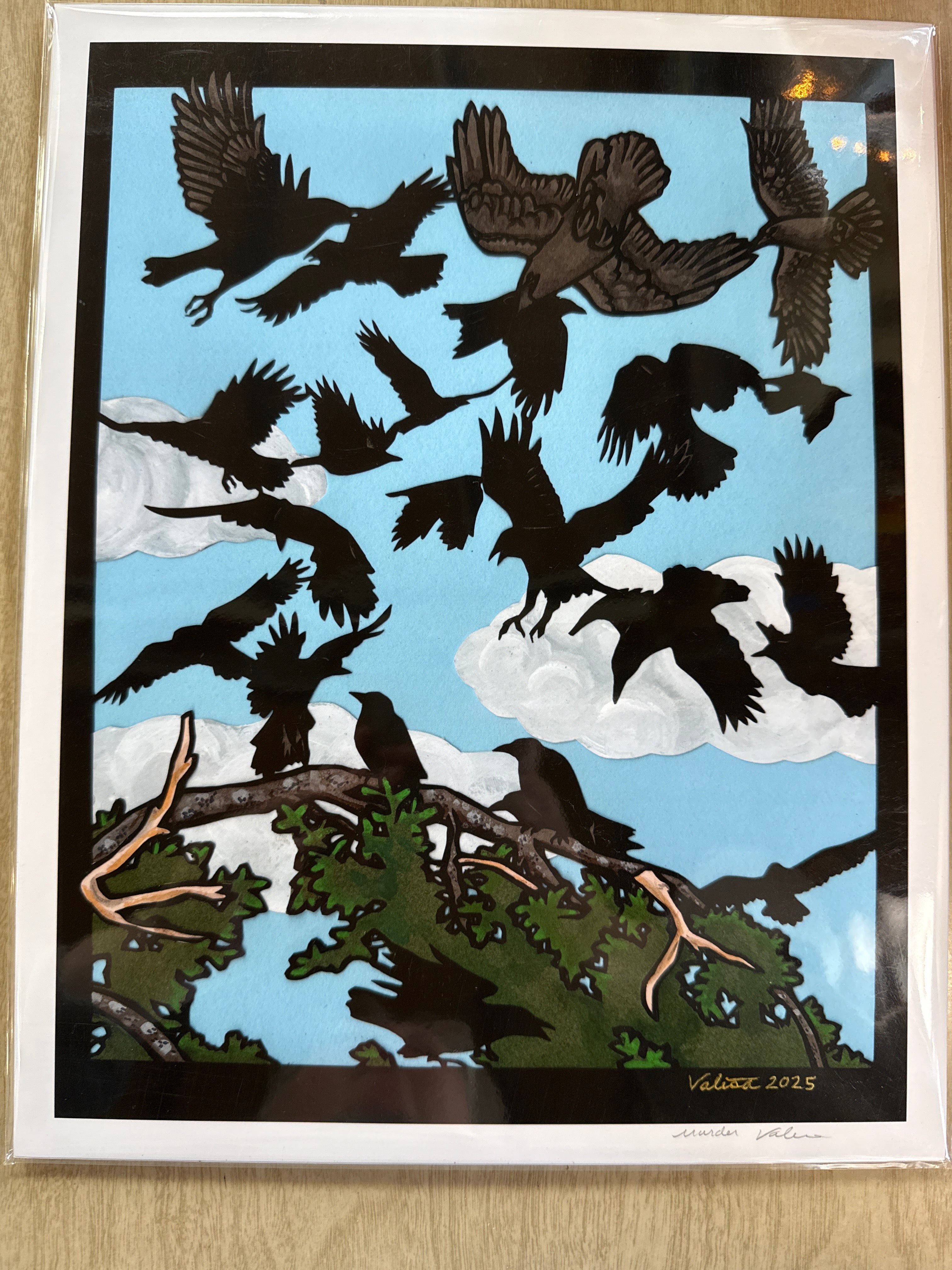 Murder 11x14 print