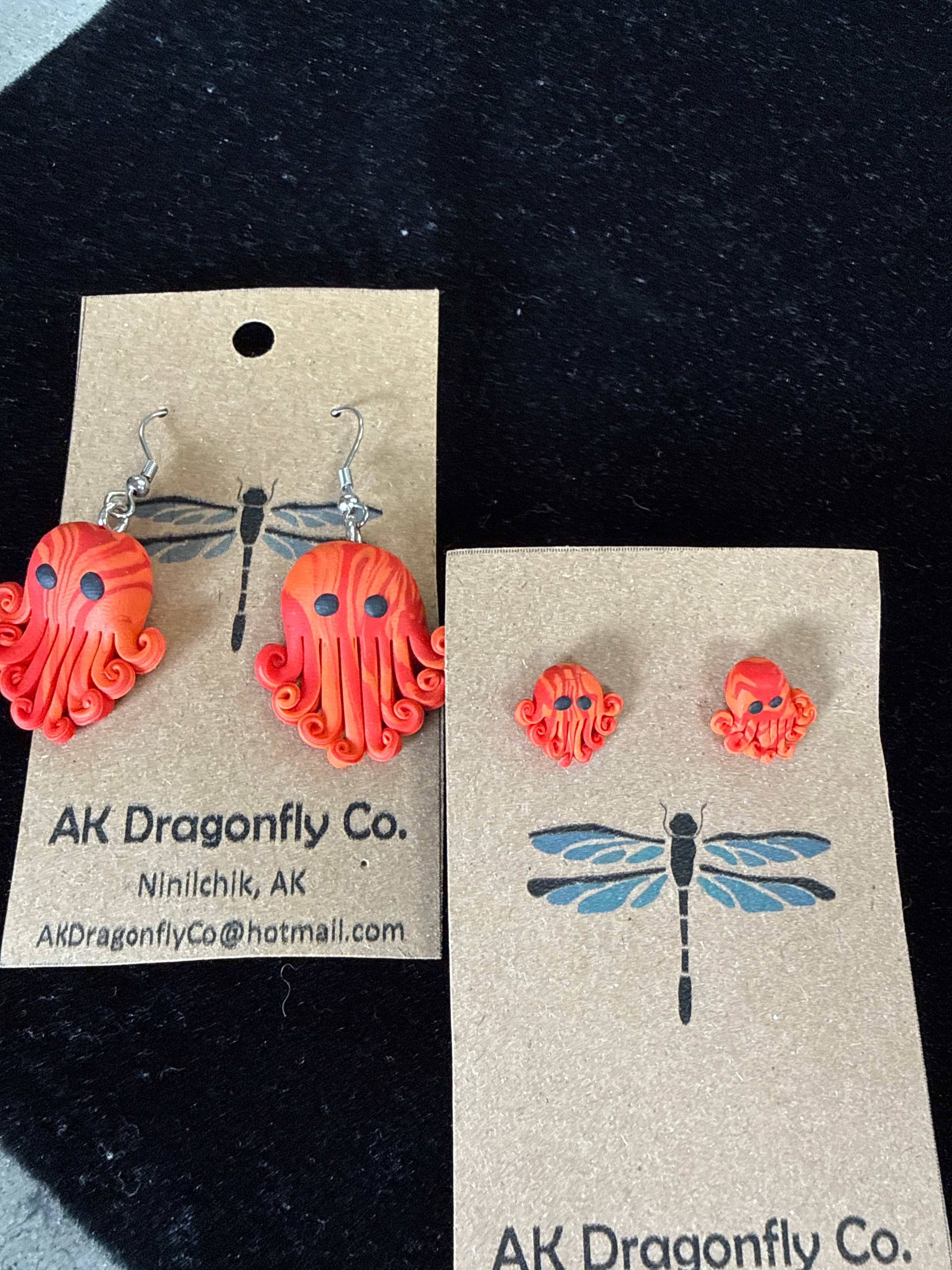Octopus Earrings
