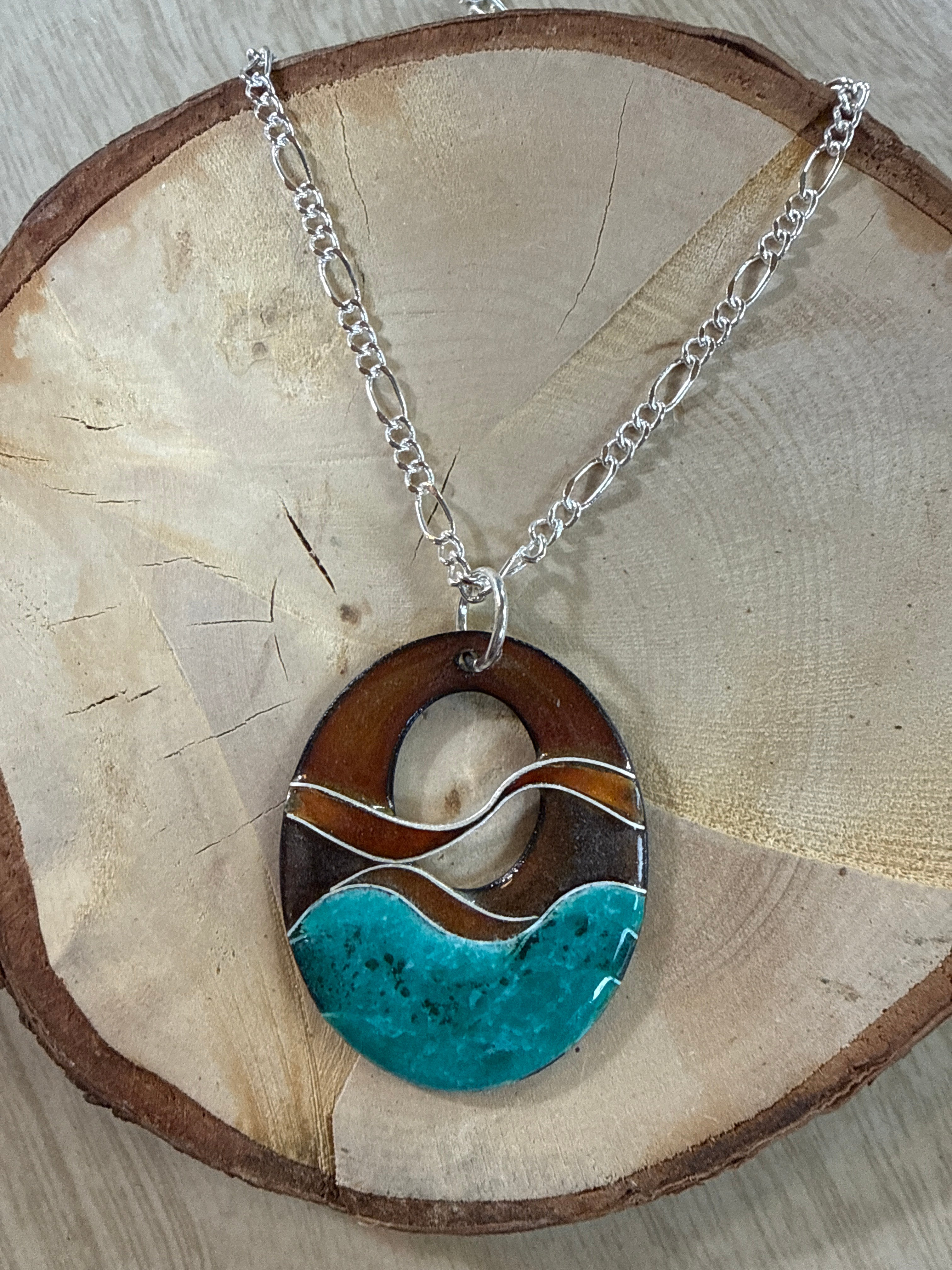 Necklace: Saltwater Pendant #110