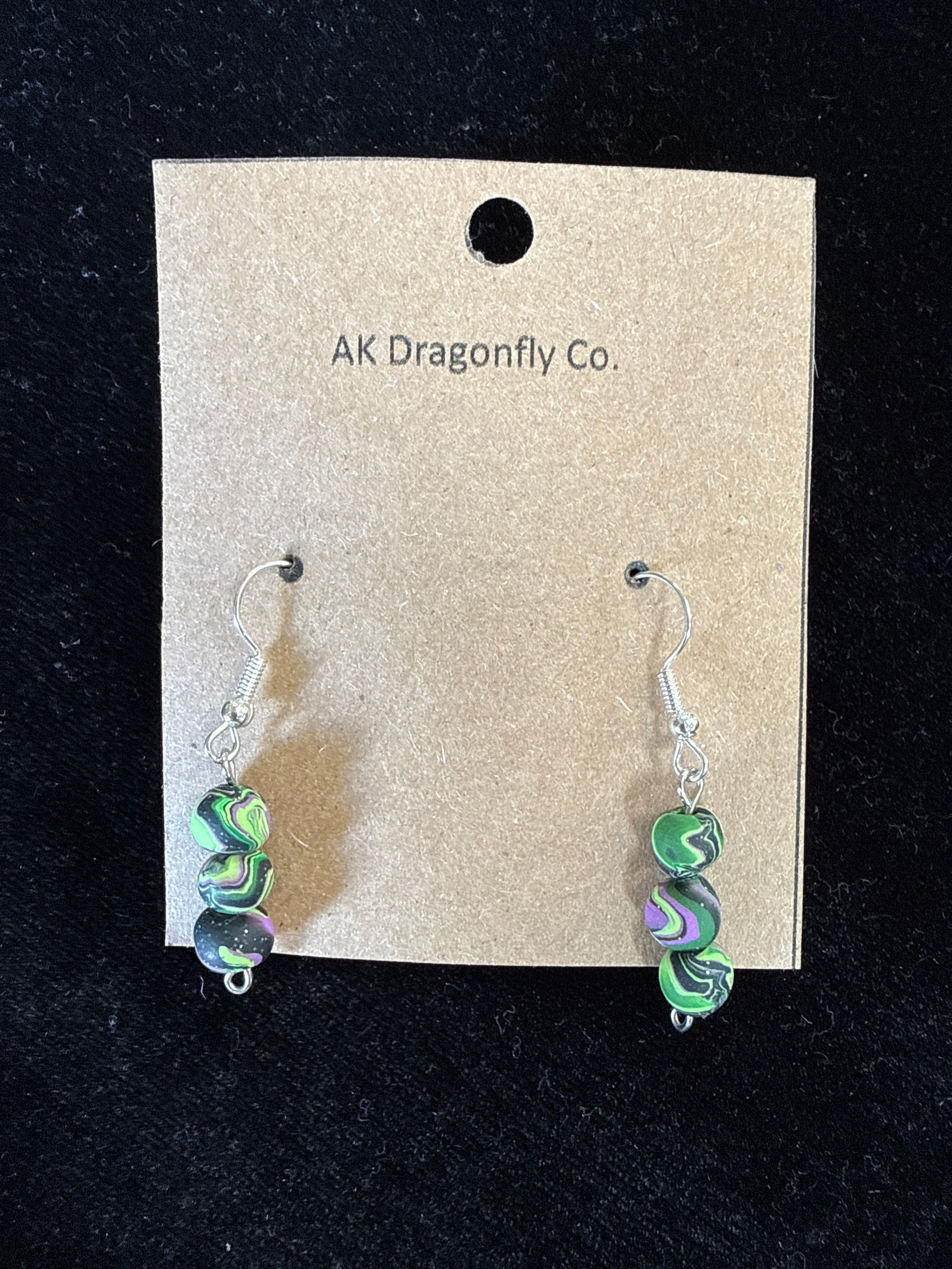 Northern Lights Beaded Earrings