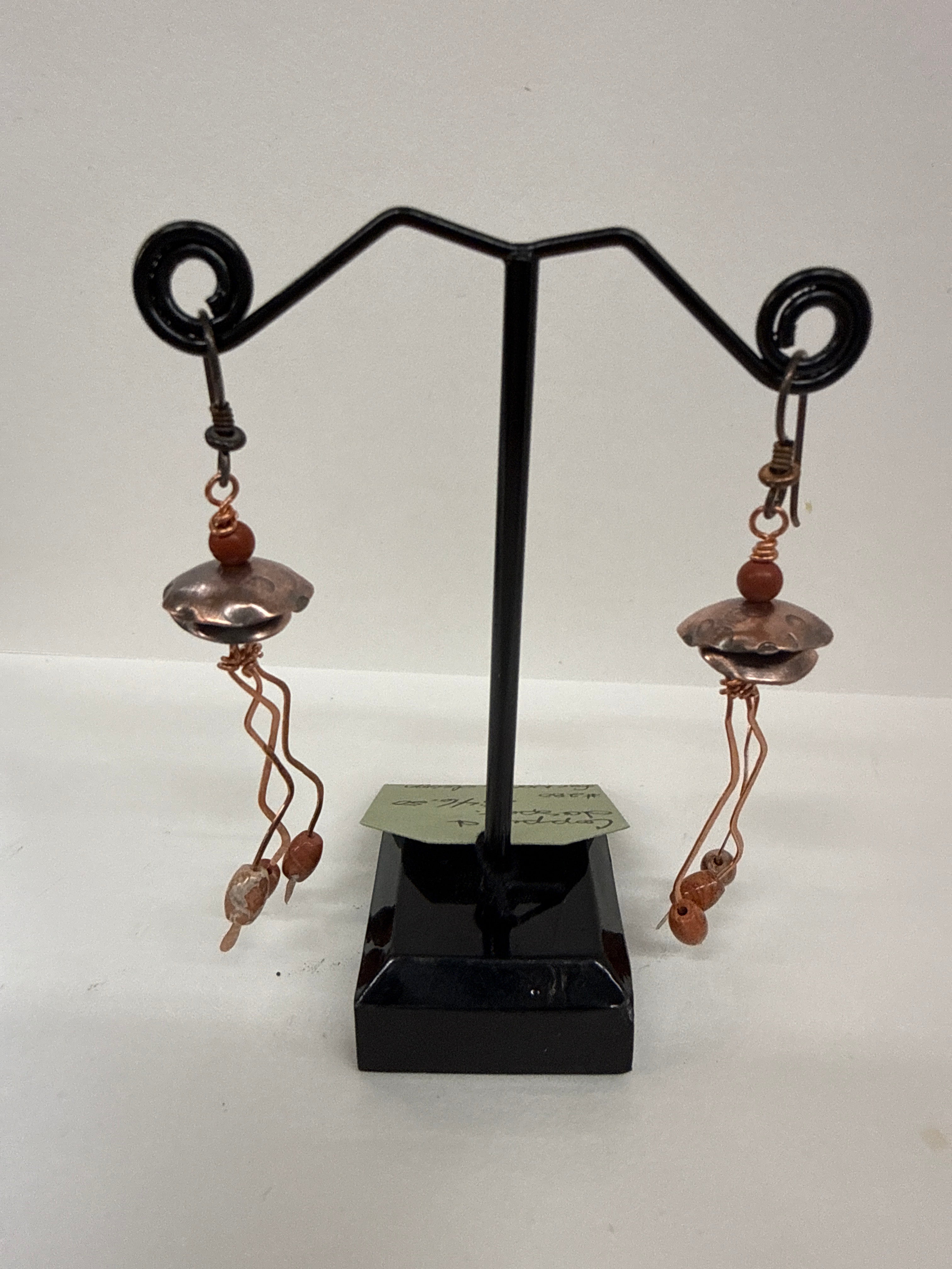 #280 Medium Octopus with Jasper Earrings