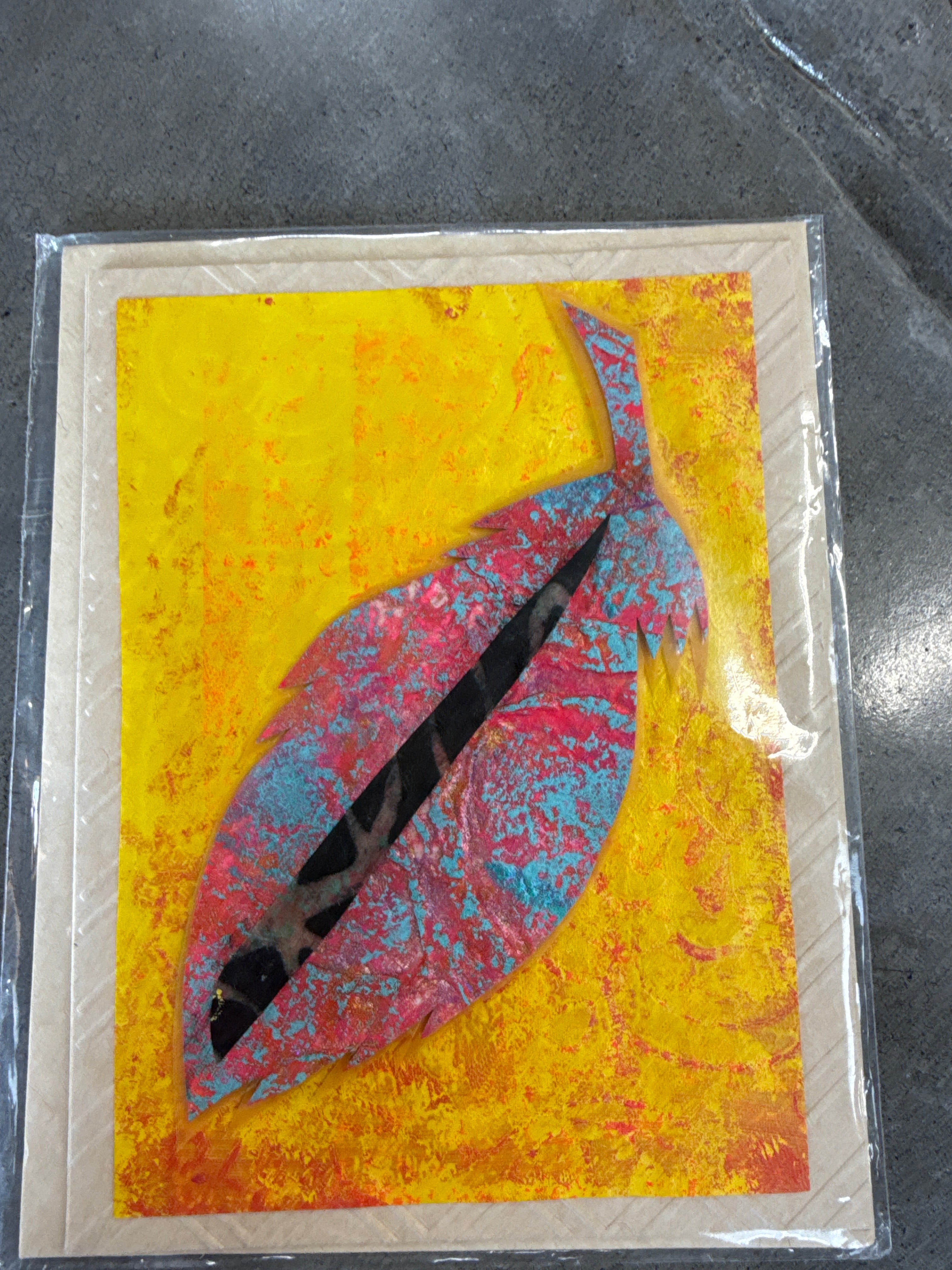 Note Card - Original Collage Art