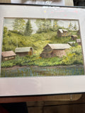 Ninilchik Willage: Past and Present - Original Art
