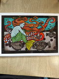 Halibut Queen 9x13 print