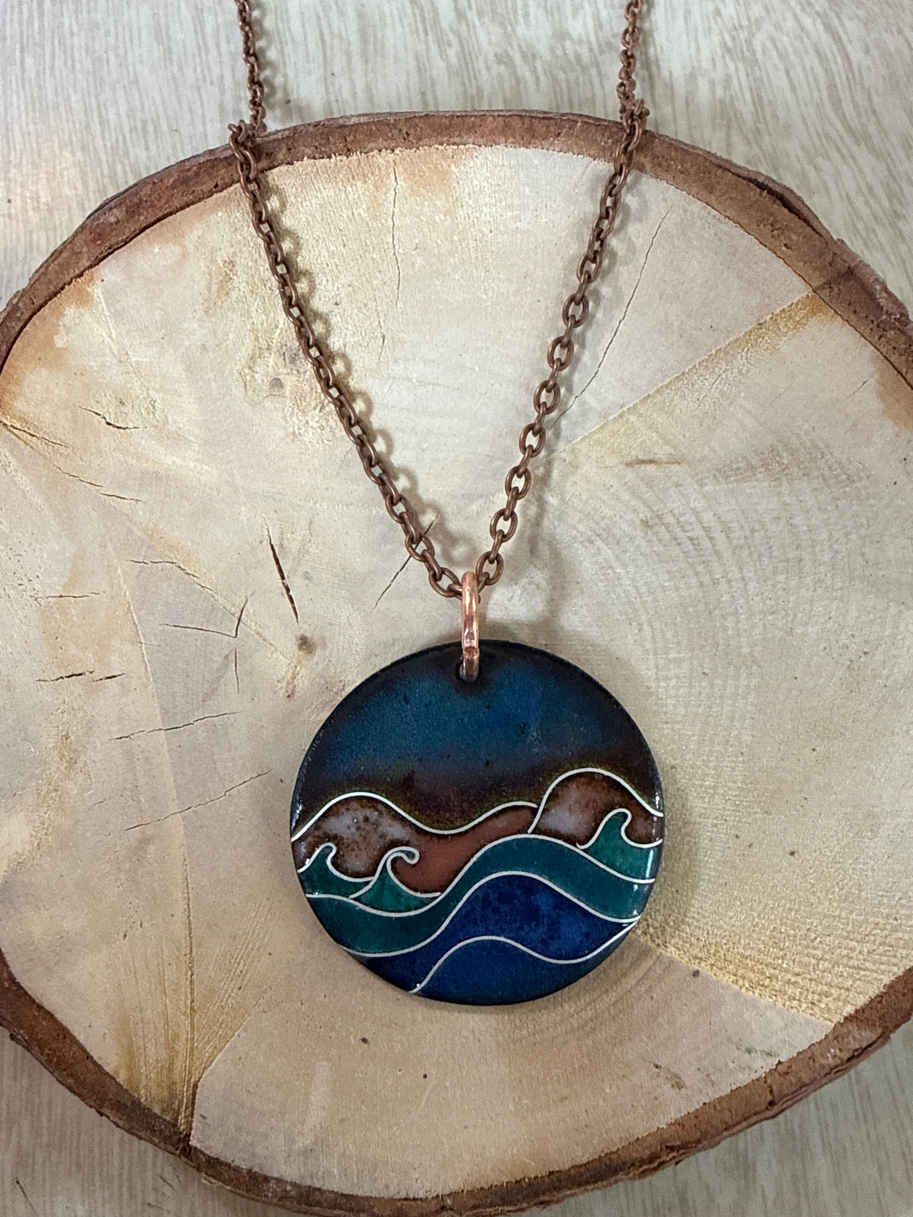 Necklace: Saltwater Pendant #110