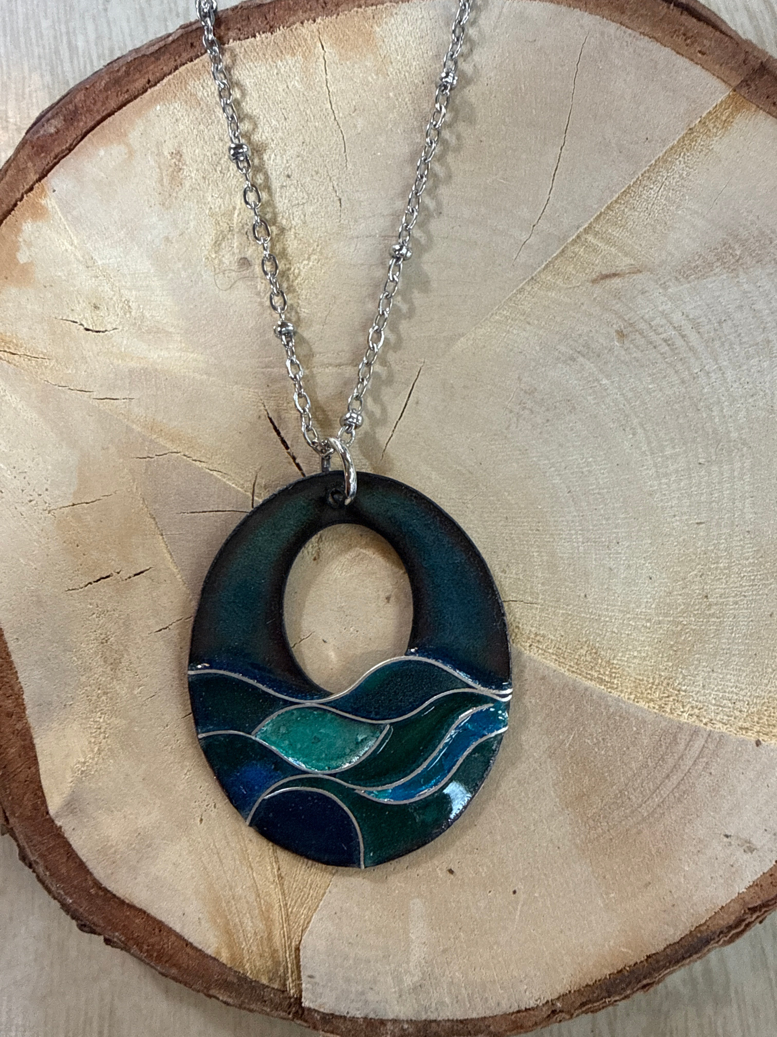 Necklace: Saltwater Pendant #110