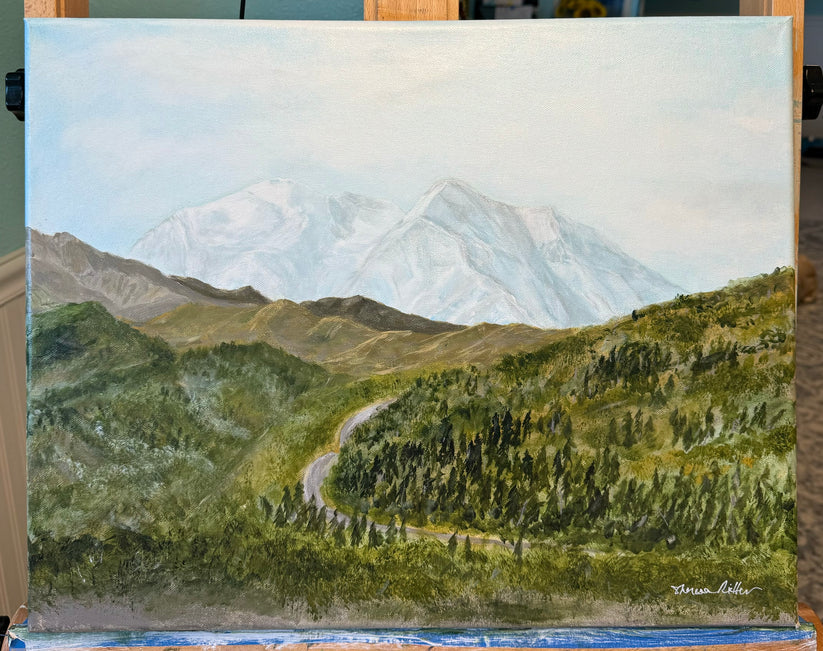 Denali Dreams 16 x 20 Original work