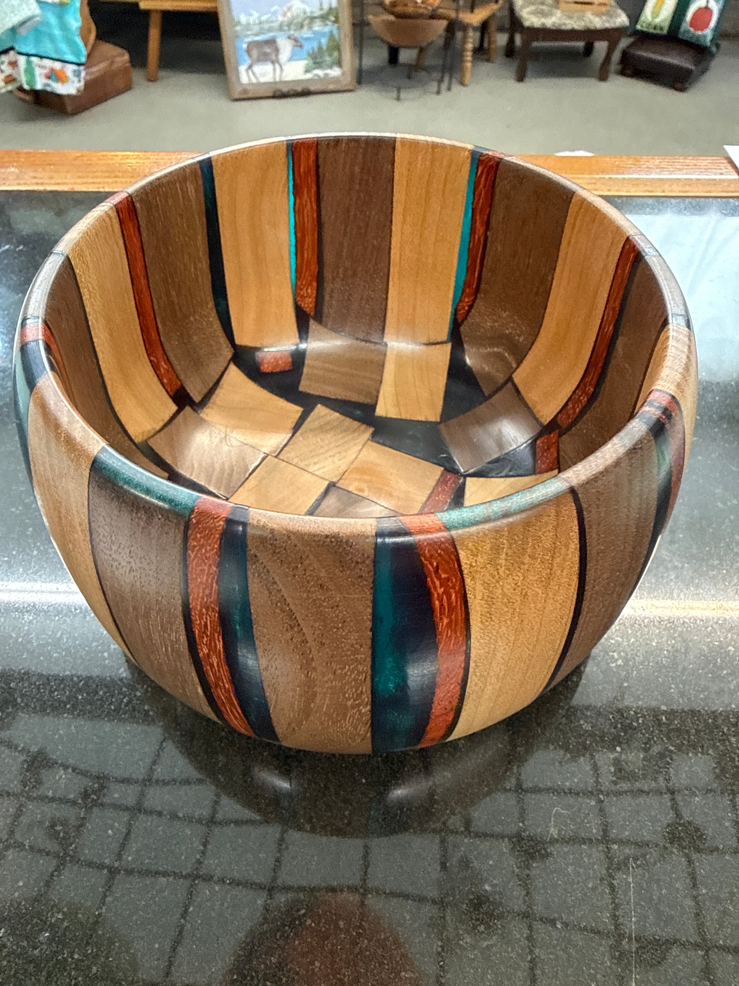 #33 Cherry, Padauk, Walnut and Epoxy