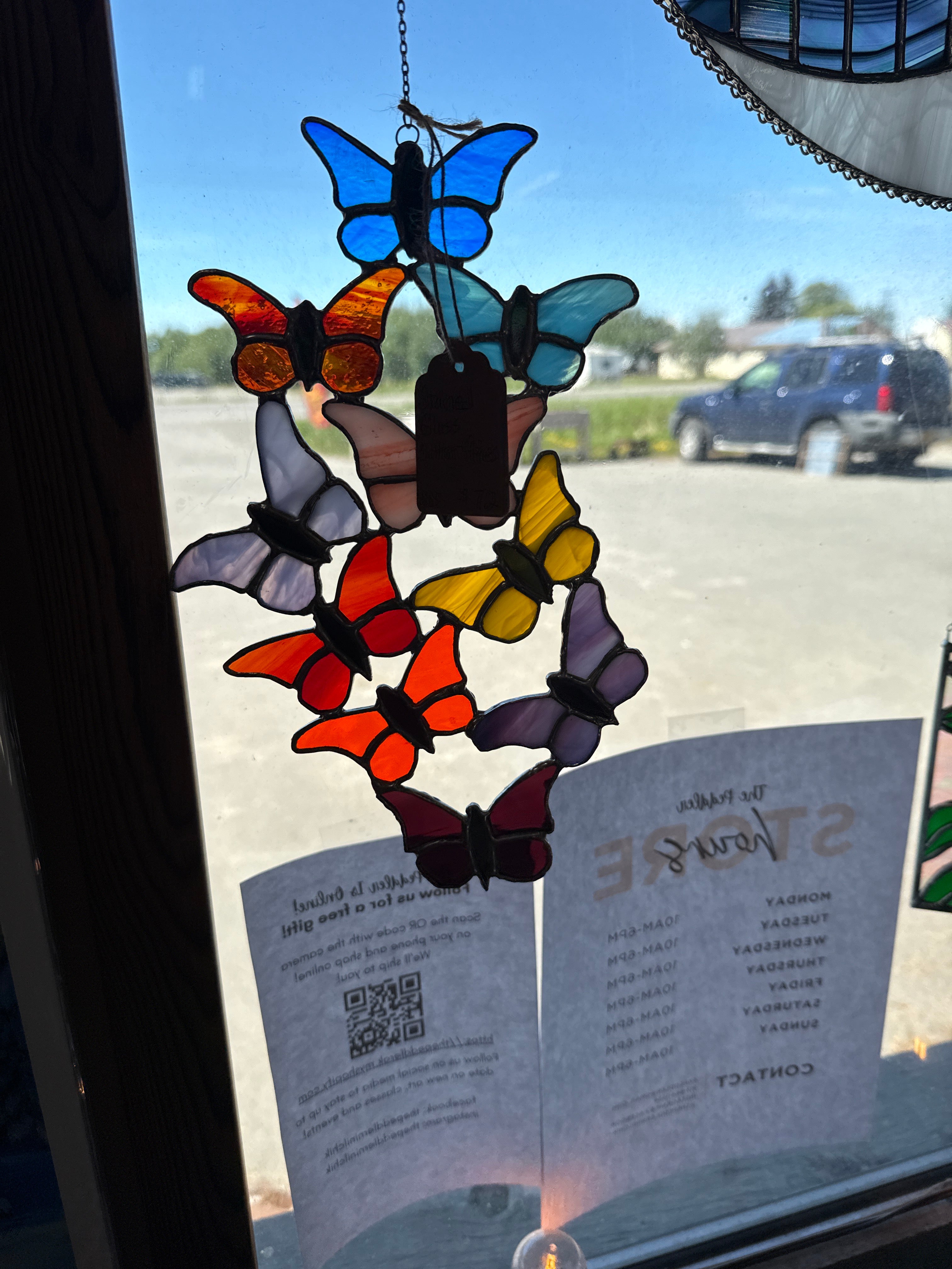 Stained Glass Butterflies