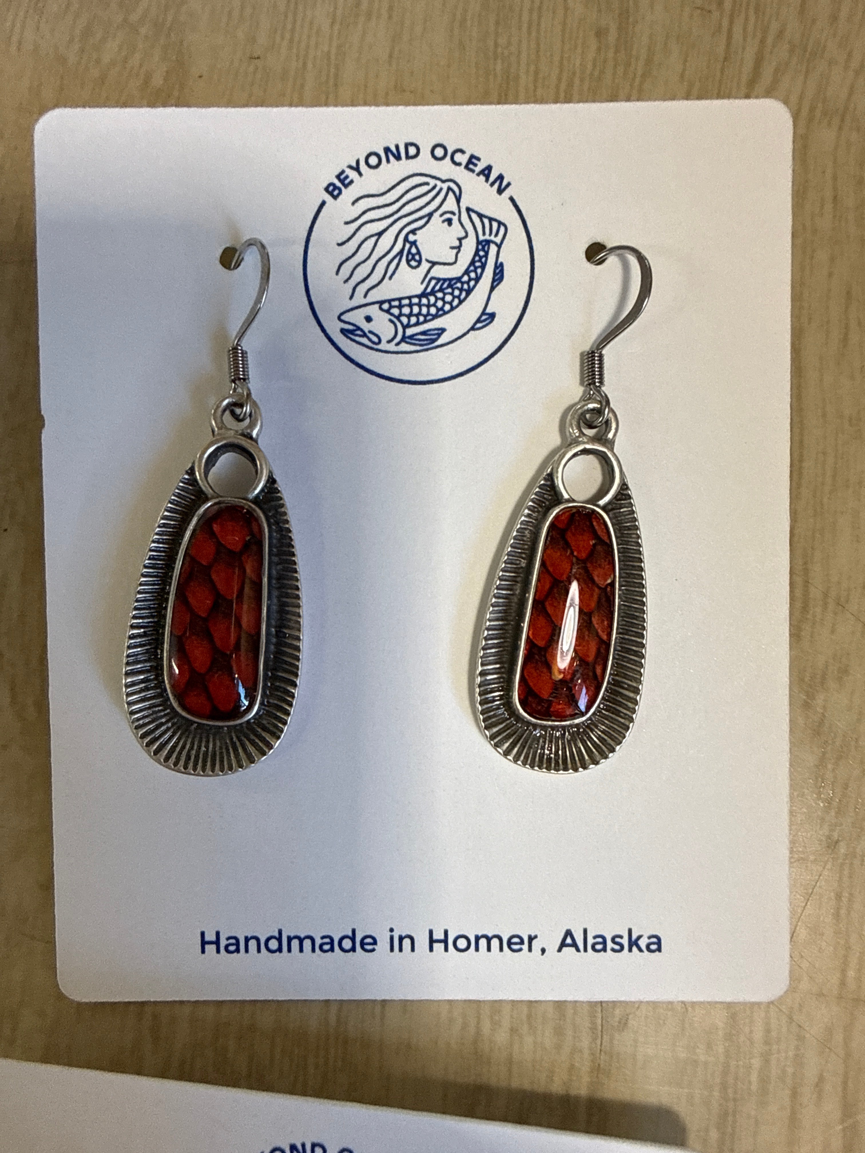 Bering Sea Feather Dangles dangles