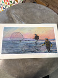 Sunset Dip - Print