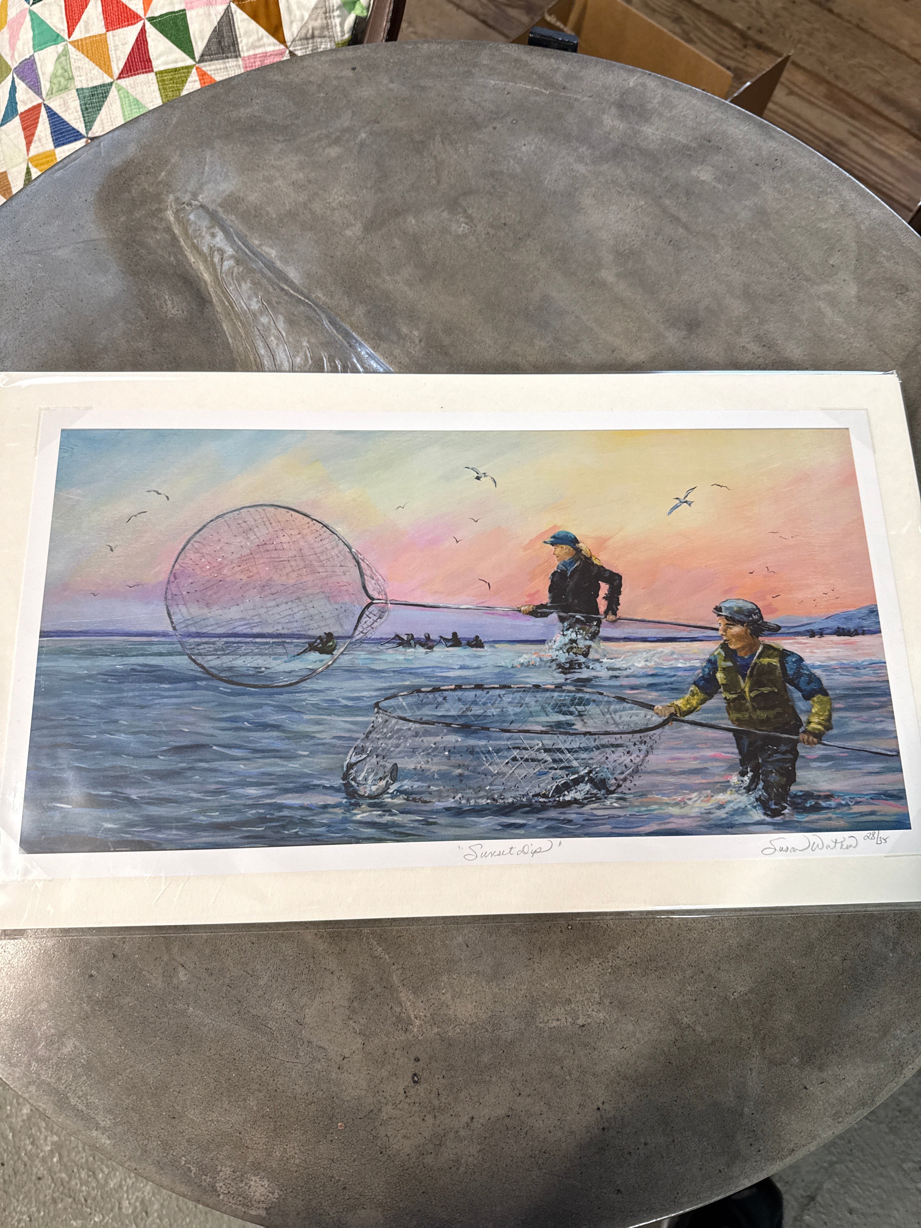 Sunset Dip - Print