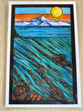 Solstice Otters 10x18 print