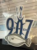 Sticker: 907 North Halibut (small)
