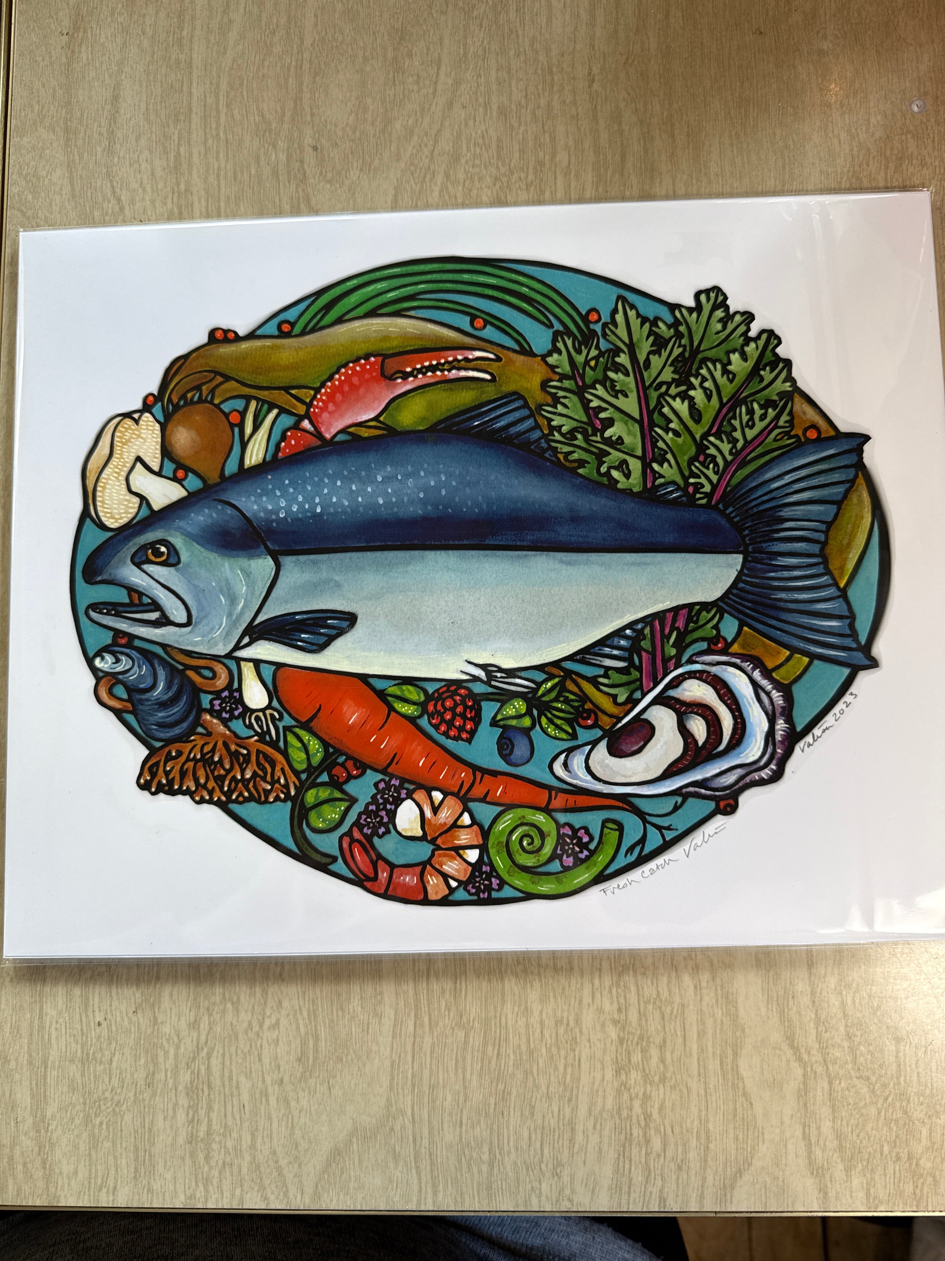 Fresh Catch 11x14 print