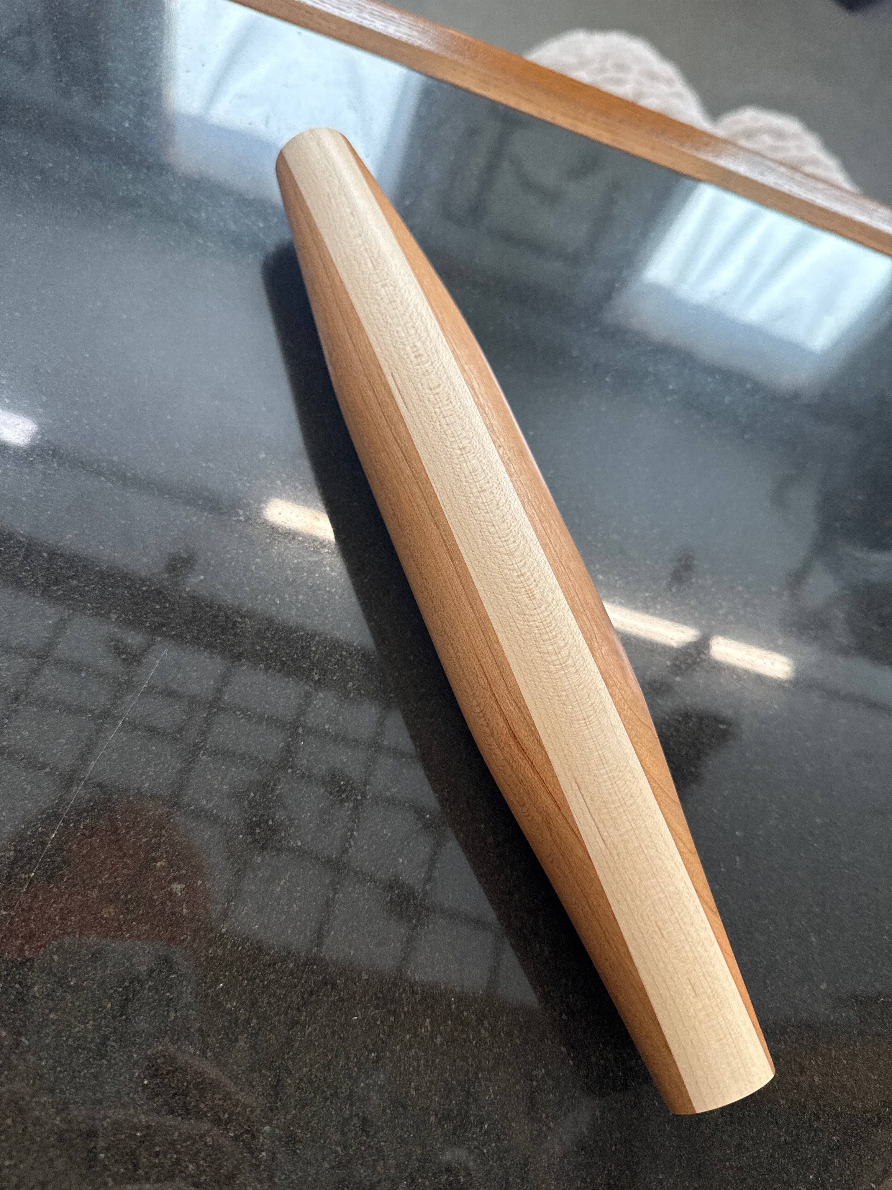 Cherry and Maple Rolling Pin