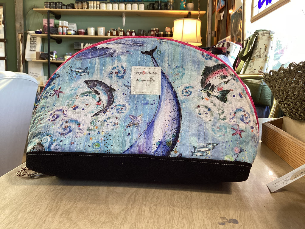 Large Zipper Pouch 10”x6.5” (Dumpling)