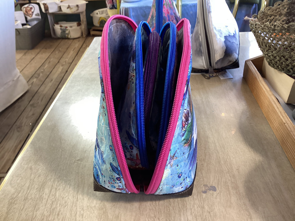Small Zipper Pouch 8.5” x 4.5” (Dumpling)