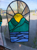 Stained Glass Sunset