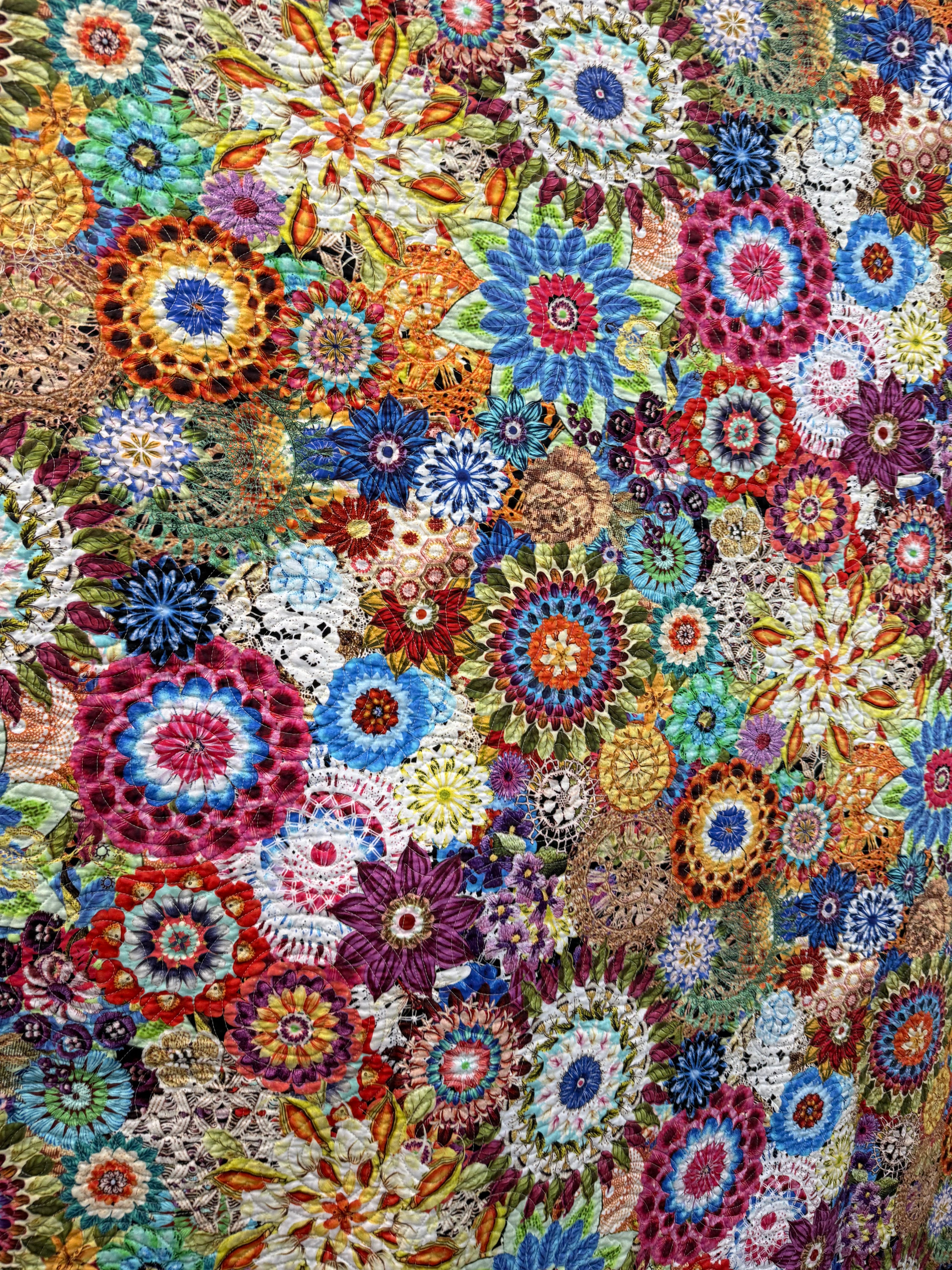 “Multi-Petals” Quilt 78” x 90”